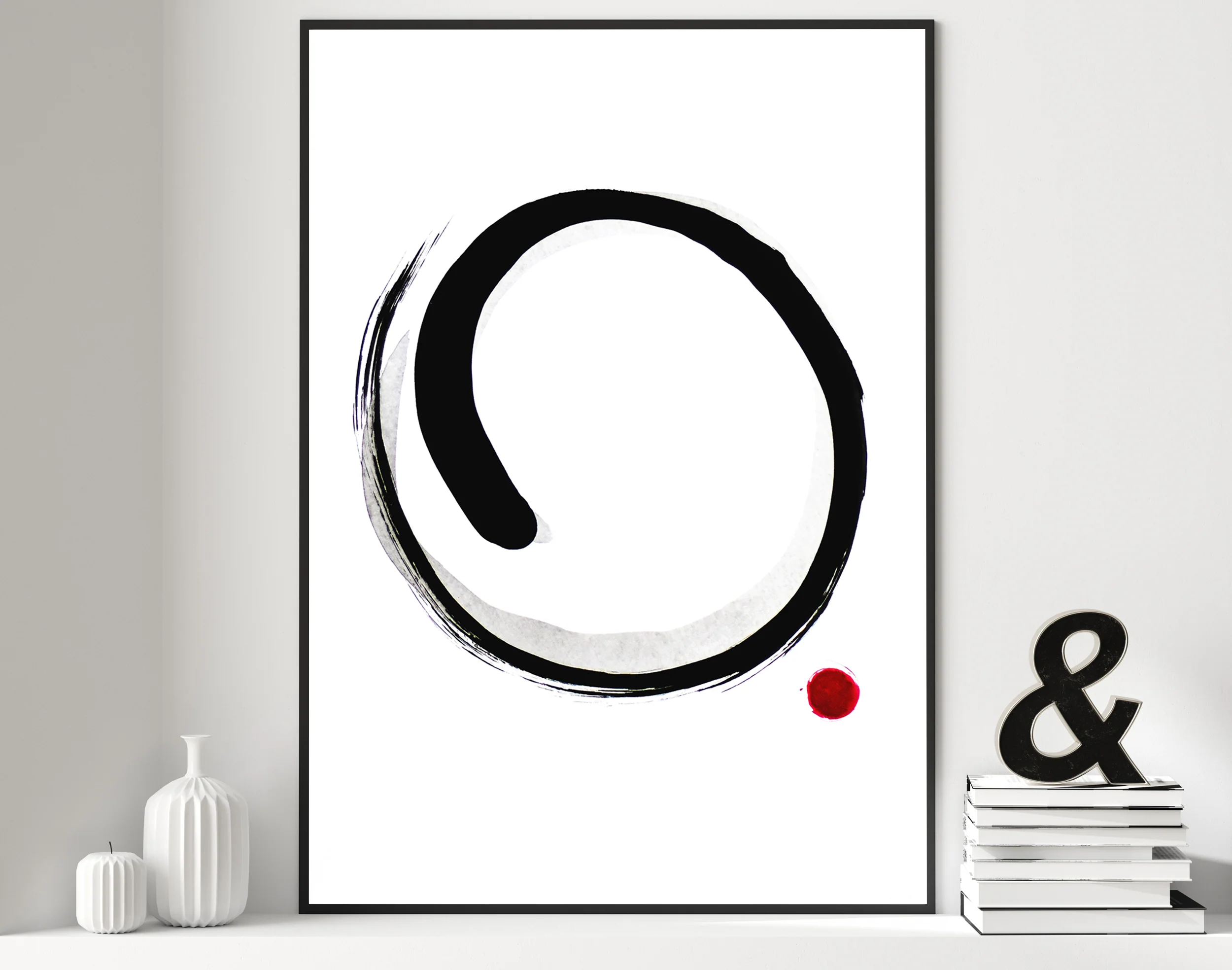 Painting Download | Enso Circle - Image 4