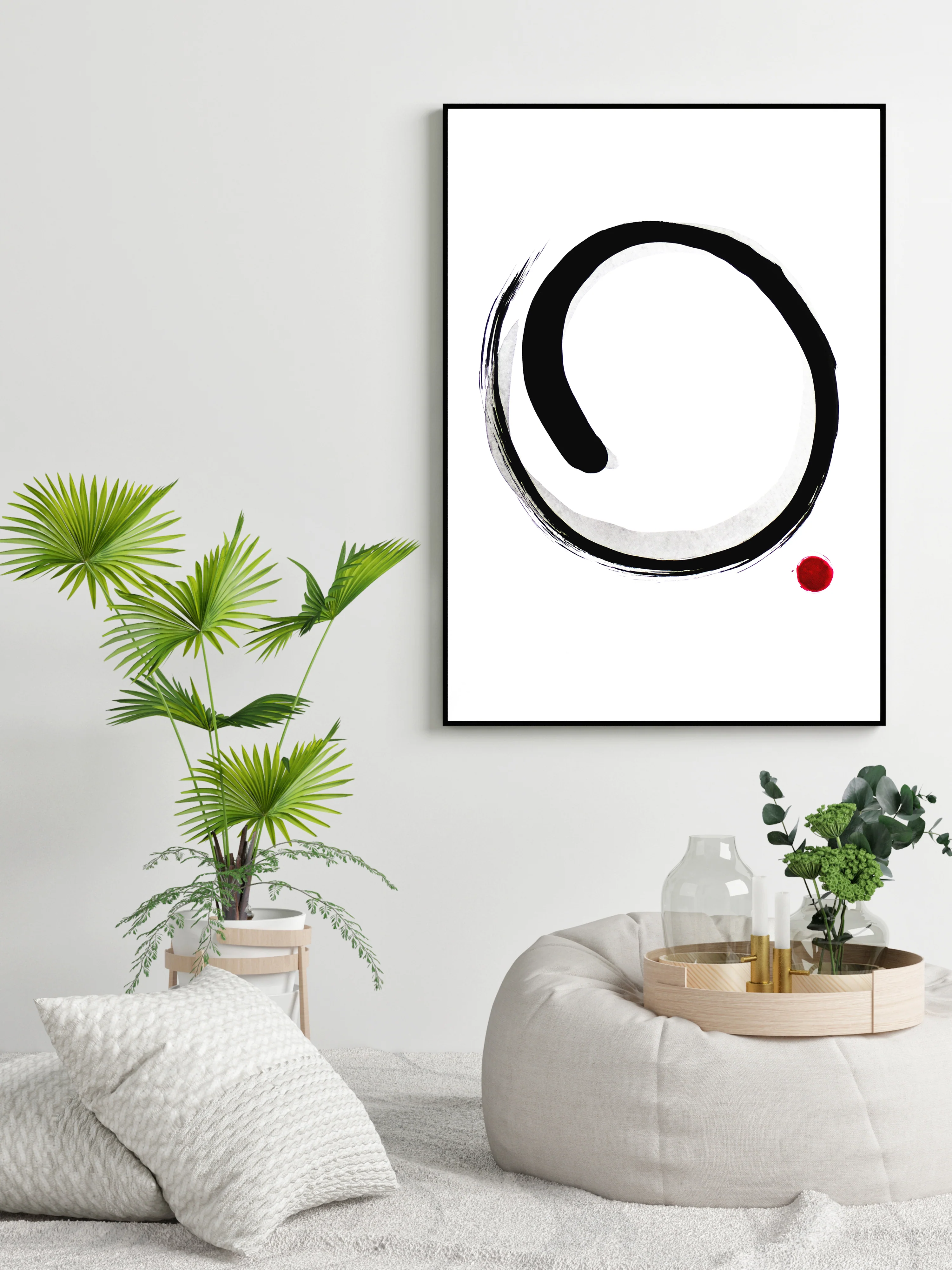 Painting Download | Enso Circle - Image 5