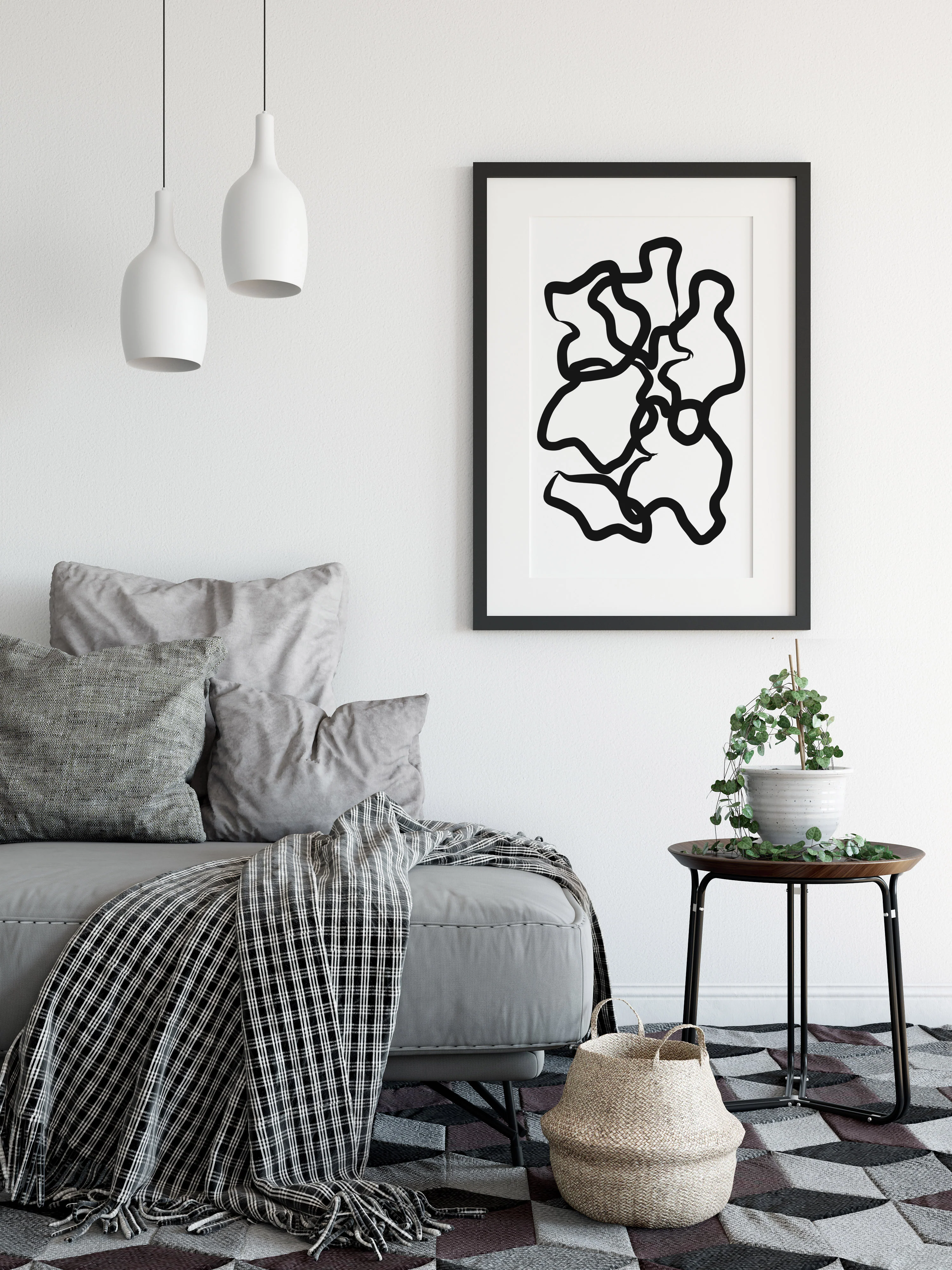Printable Wall Art | Loops 6 - Image 3