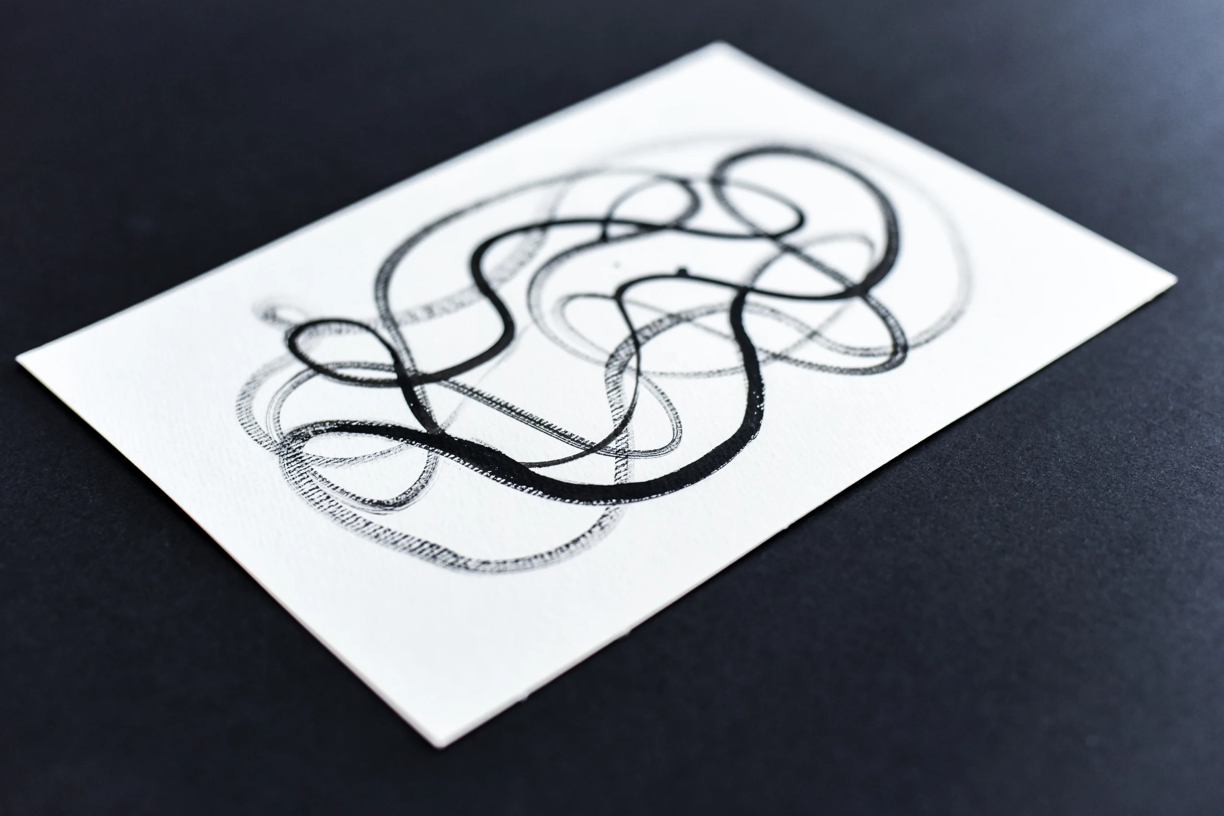 Set of Three Paintings | One Line - Image 2