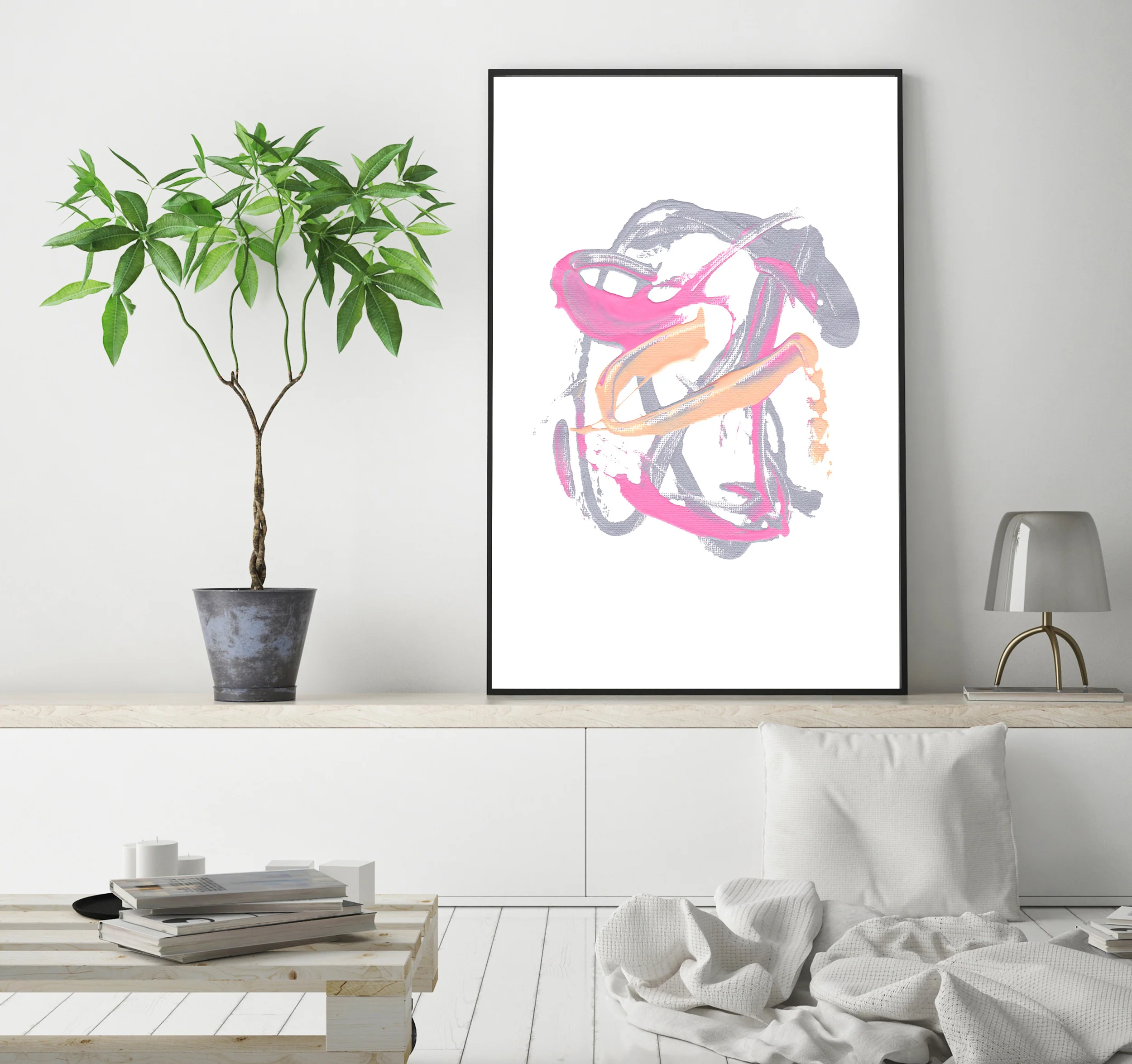 Painting Download | Pink Splash