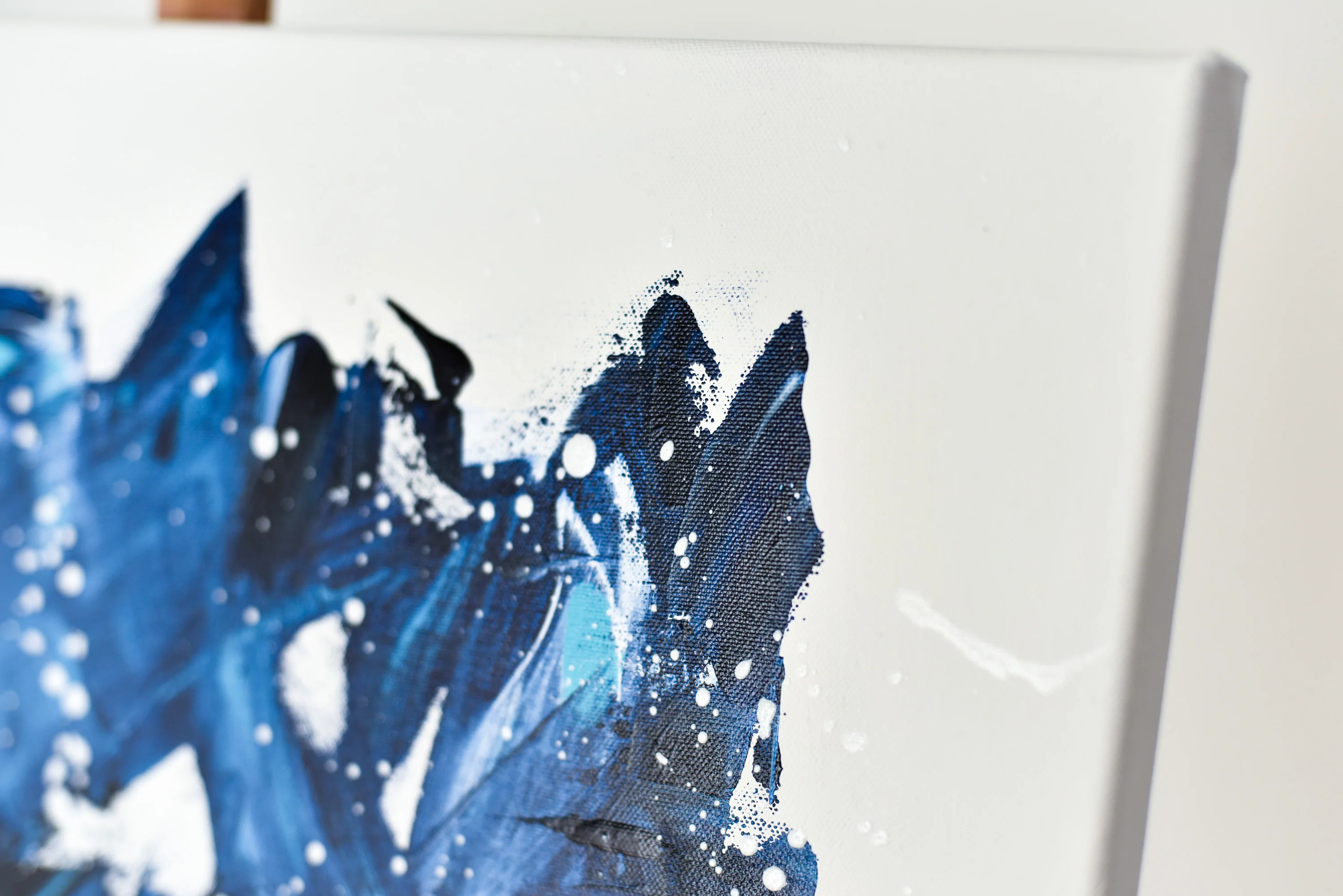 Abstract Painting | Prussian Blue No. 8 - Image 3