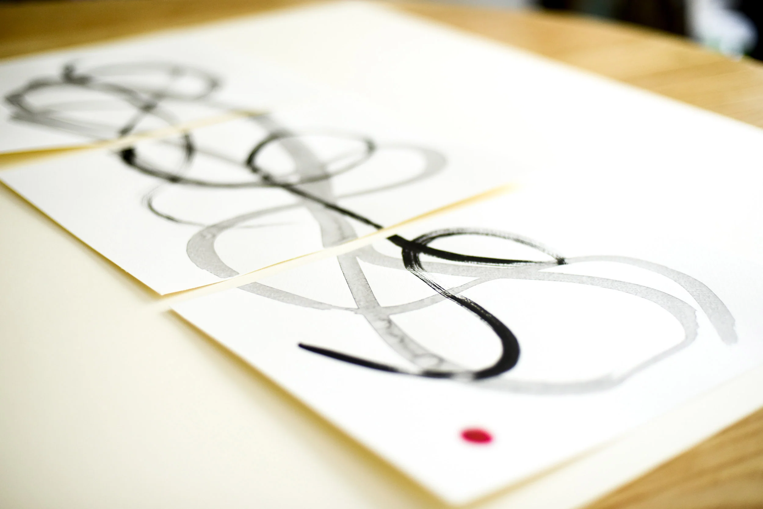 Paintings on Paper| Three Signs - Image 2