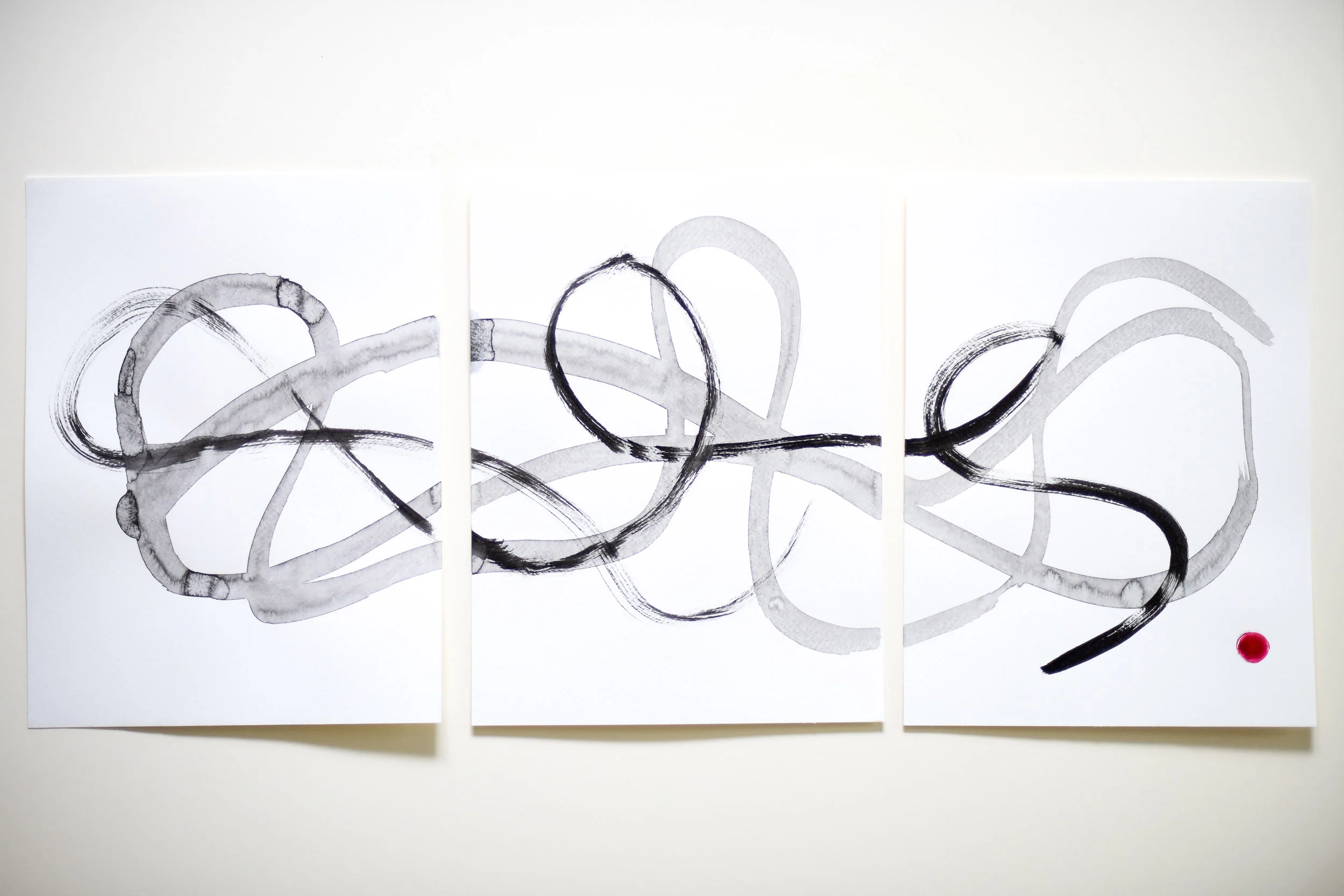 Paintings on Paper| Three Signs - Image 3