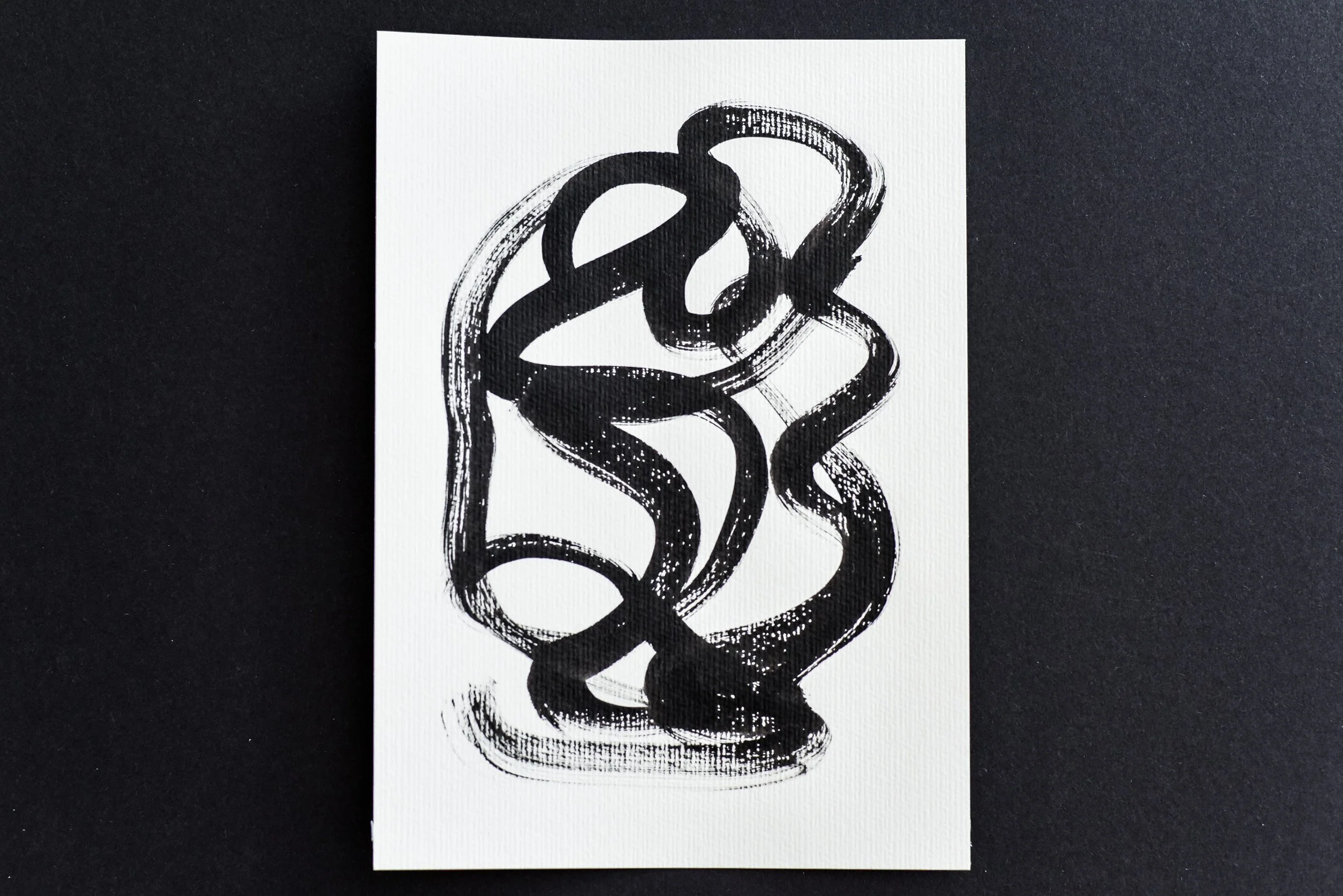 Painting on Paper | Small Sign No. 27 - Image 3