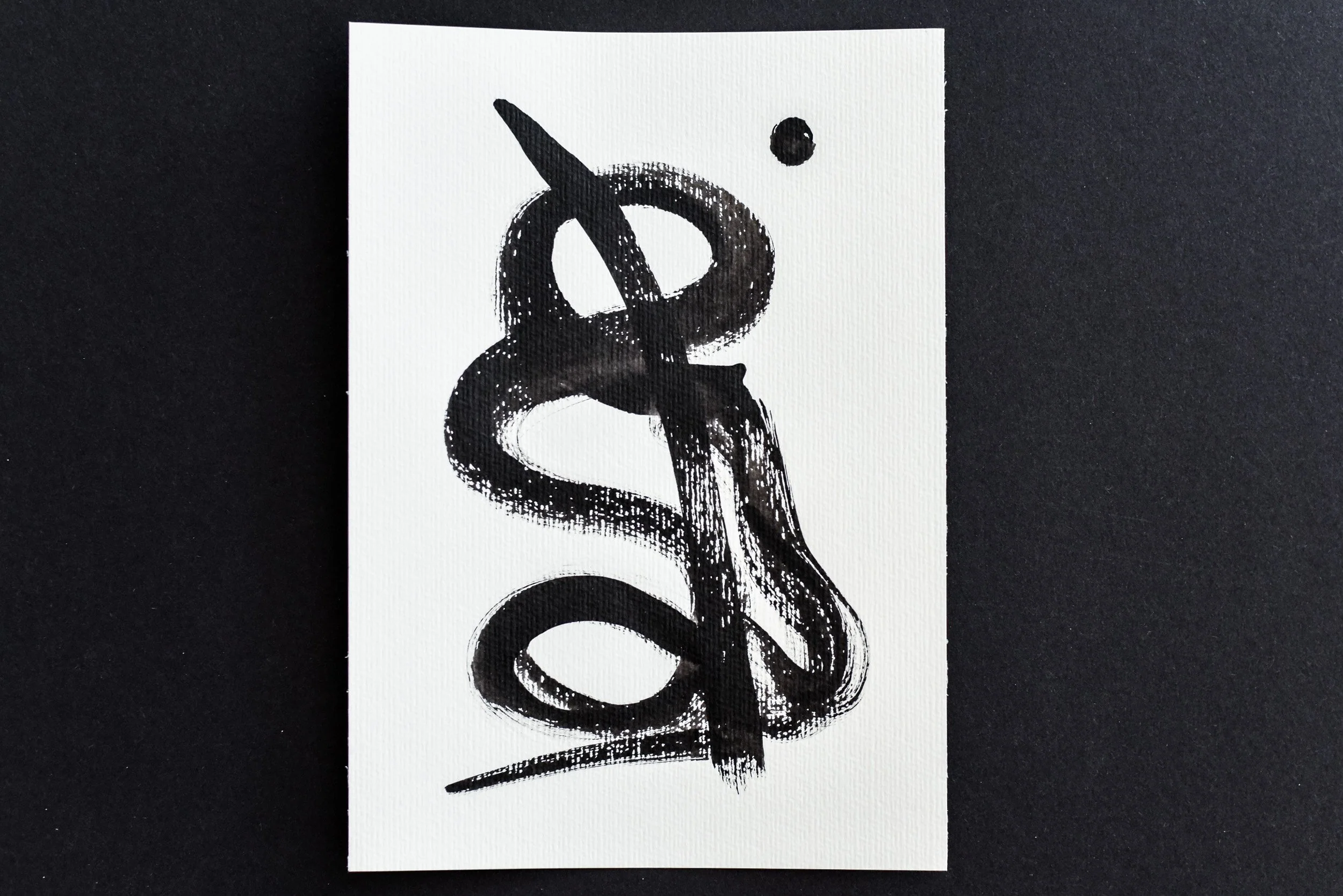 Painting on Paper | Small Sign No. 28 - Image 3