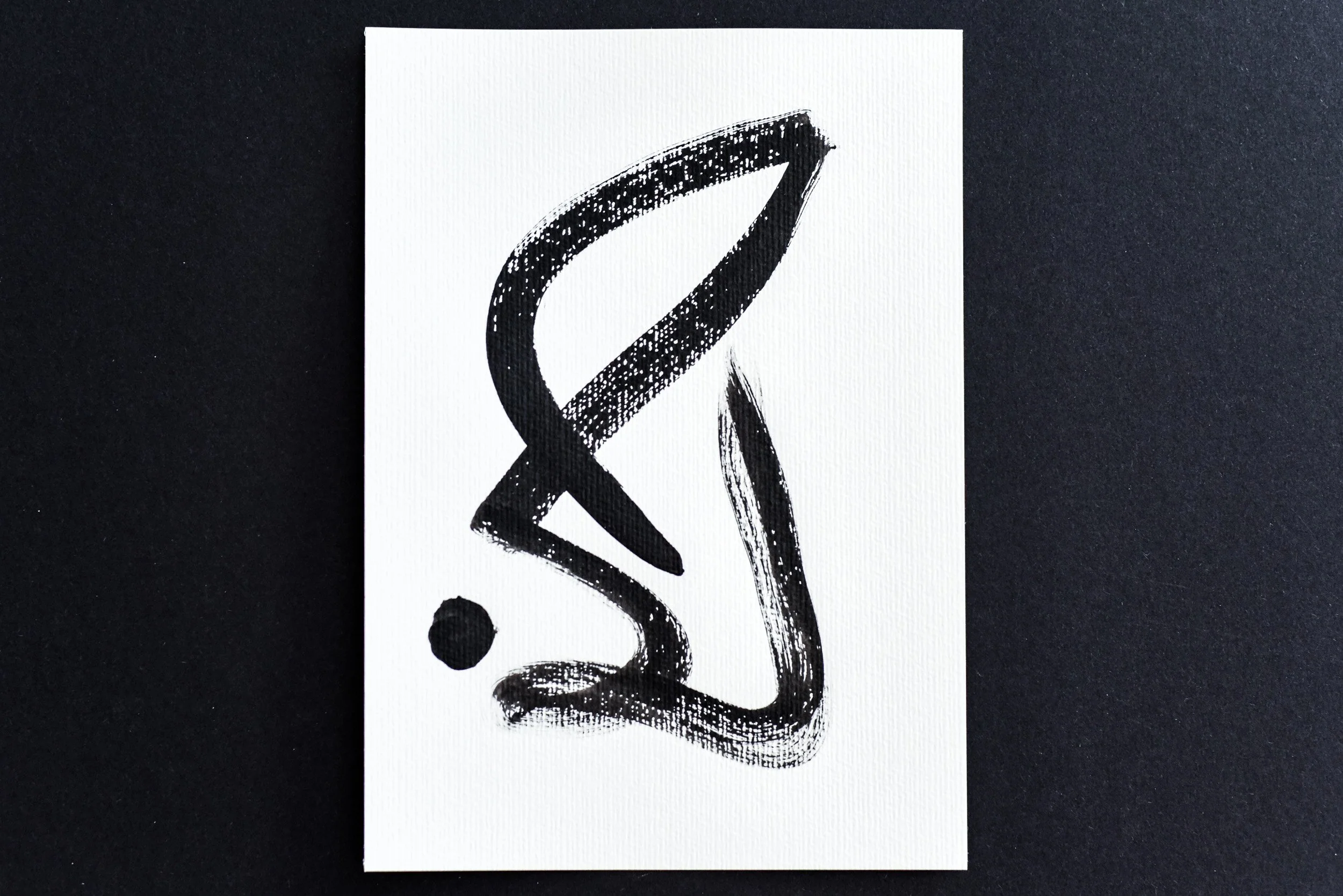 Painting on Paper | Small Sign No. 30 - Image 3