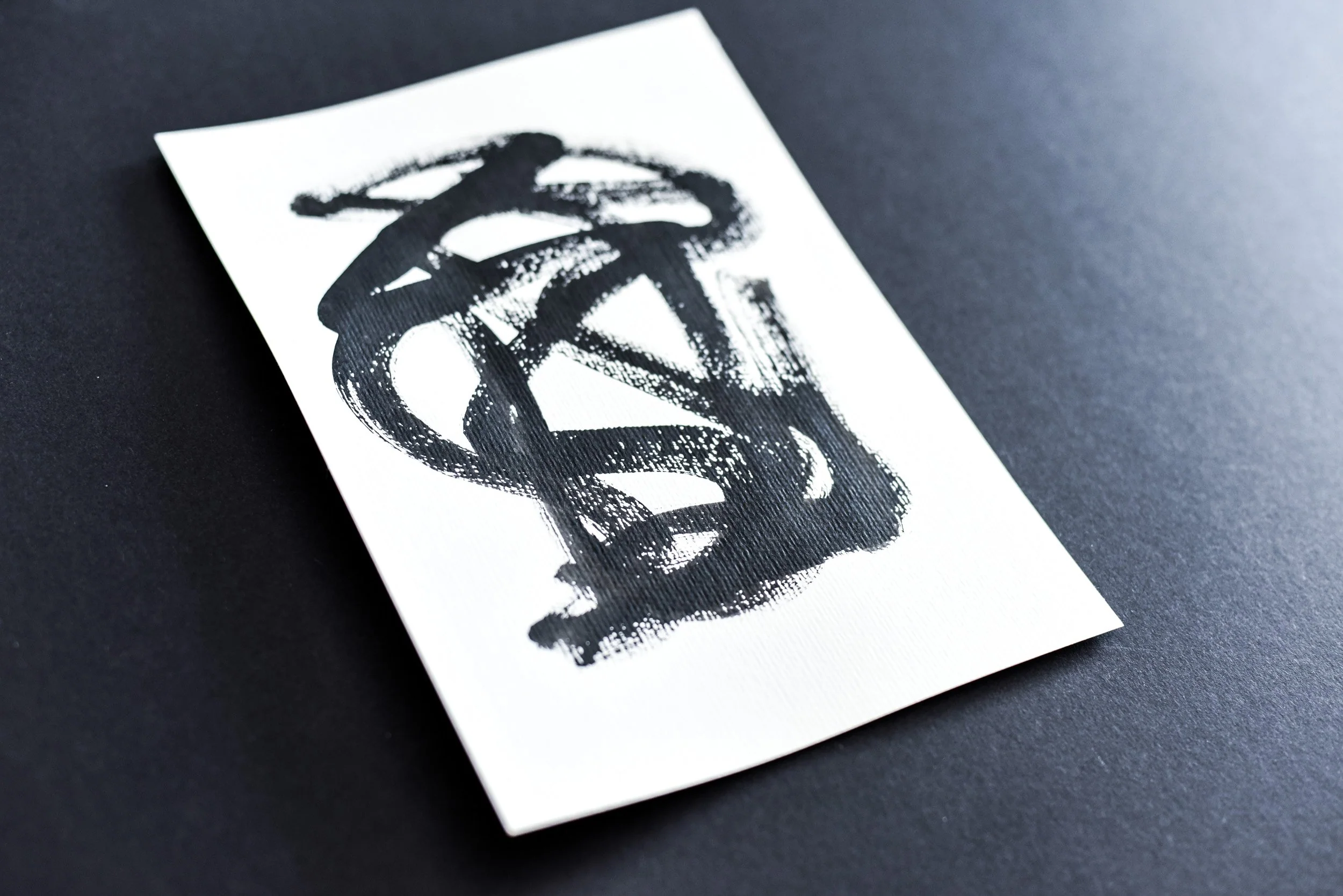 Painting on Paper | Small Sign No. 34 - Image 2
