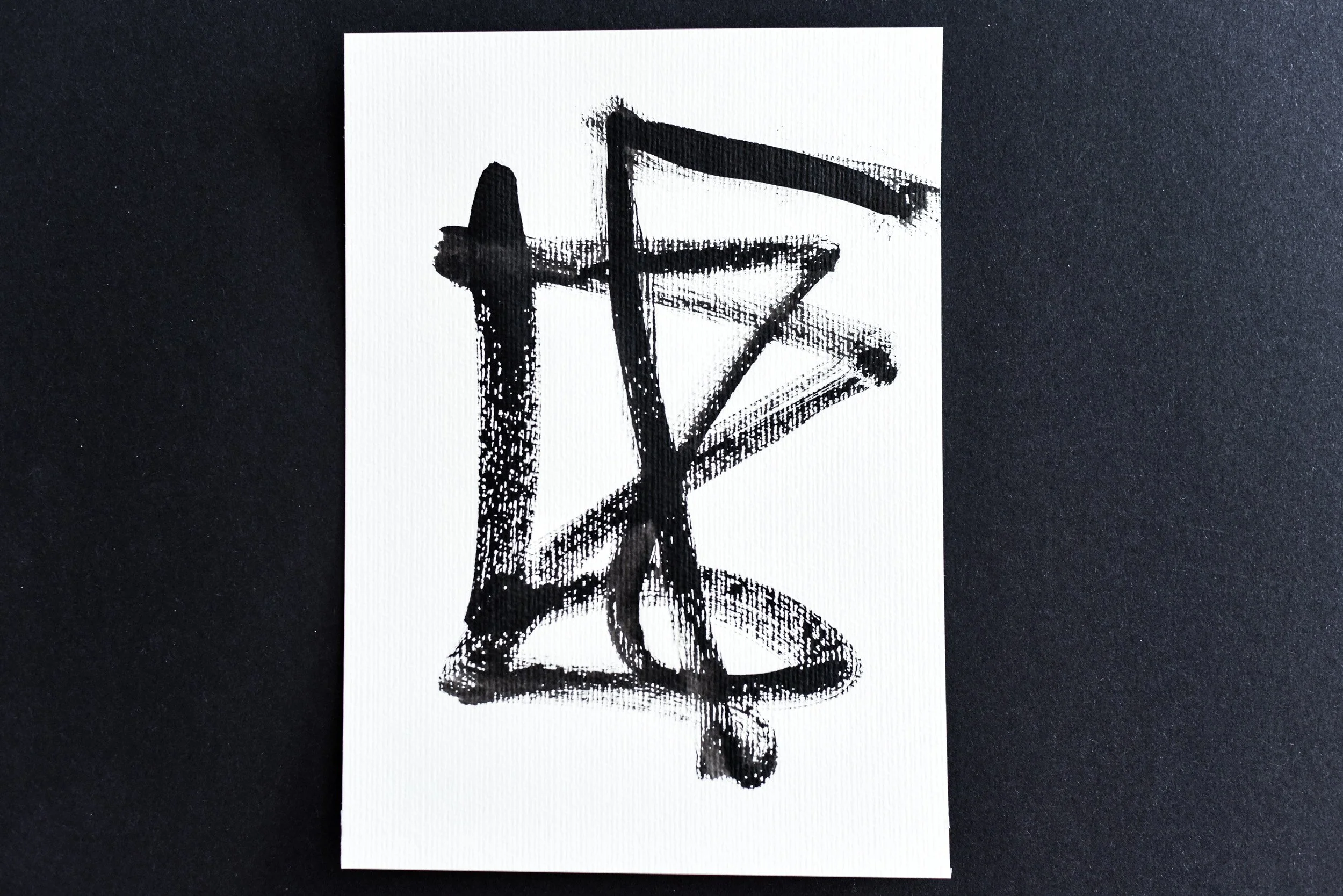 Painting on Paper | Small Sign No. 35 - Image 4