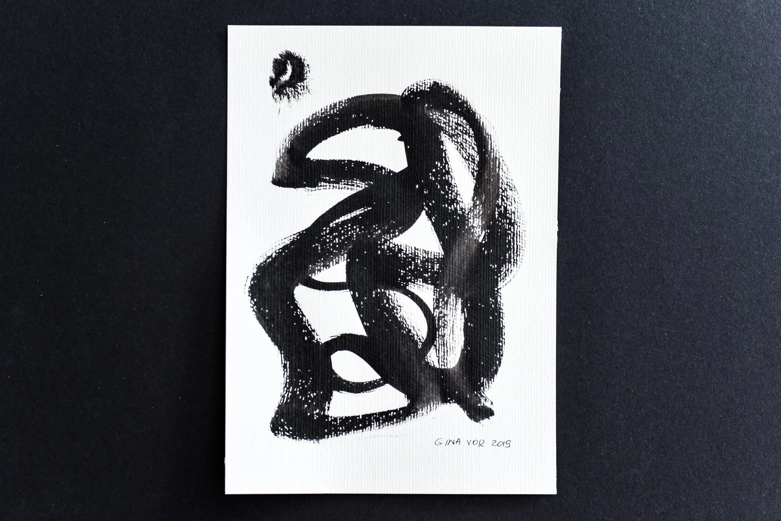 Painting on Paper | Small Sign No. 36 - Image 4