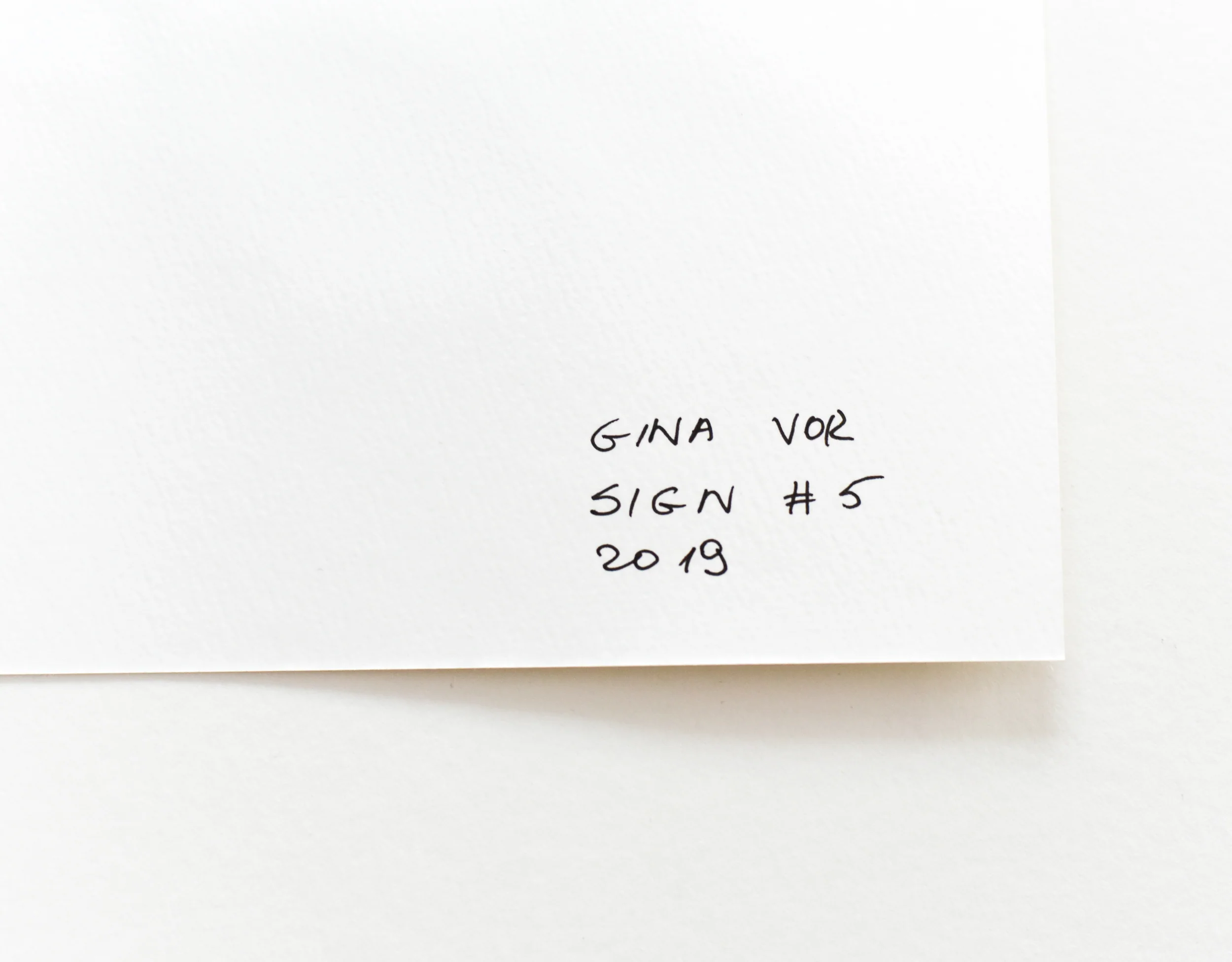 Painting on Paper | Sign No. 5 - Image 4