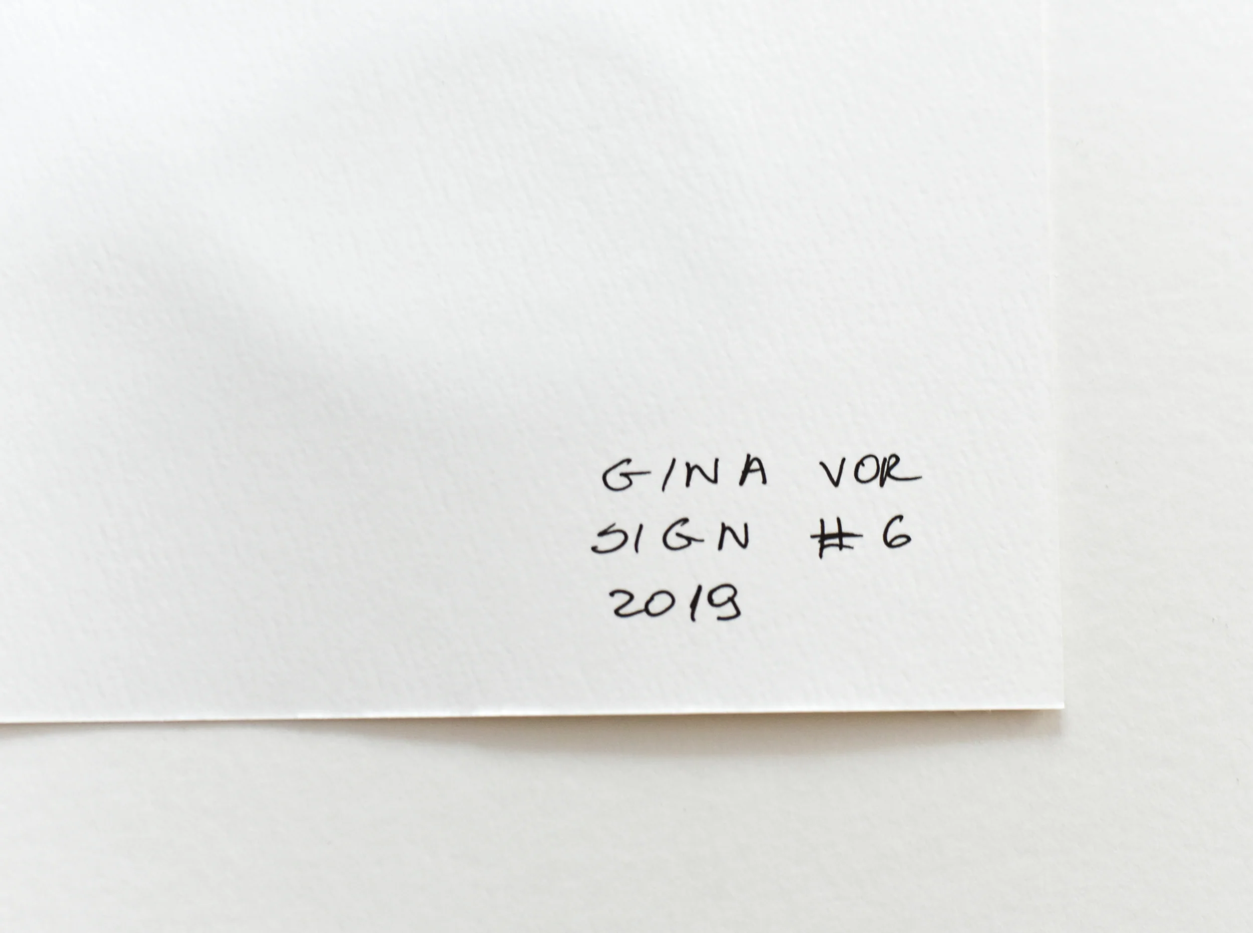 Painting on Paper | Sign No. 6 - Image 4
