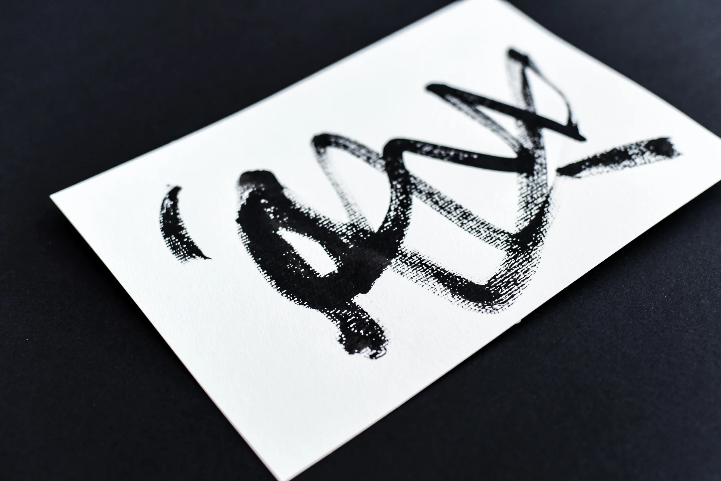 Painting on Paper | Small Sign No. 15 - Image 2