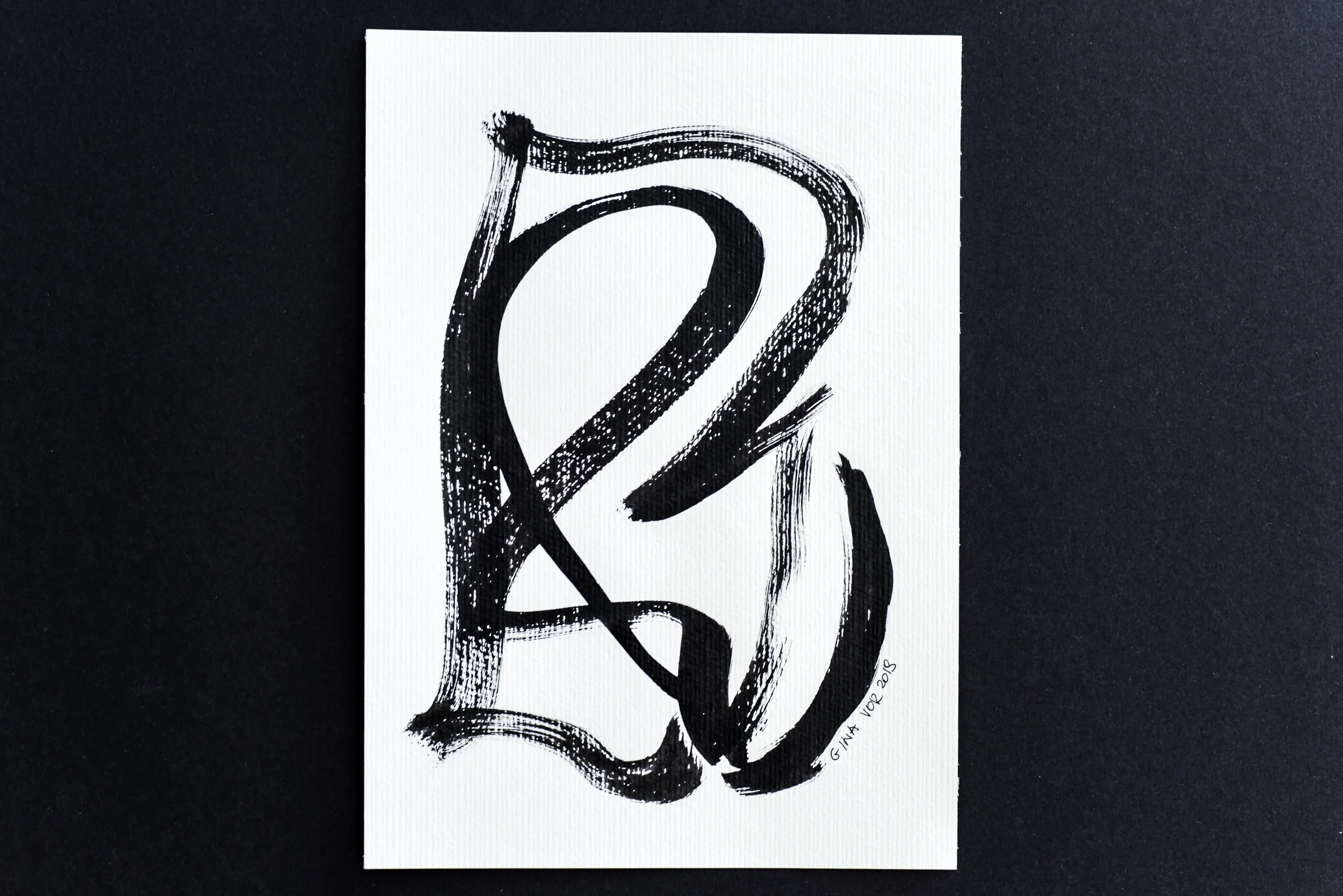Painting on Paper | Small Sign No. 20 - Image 4