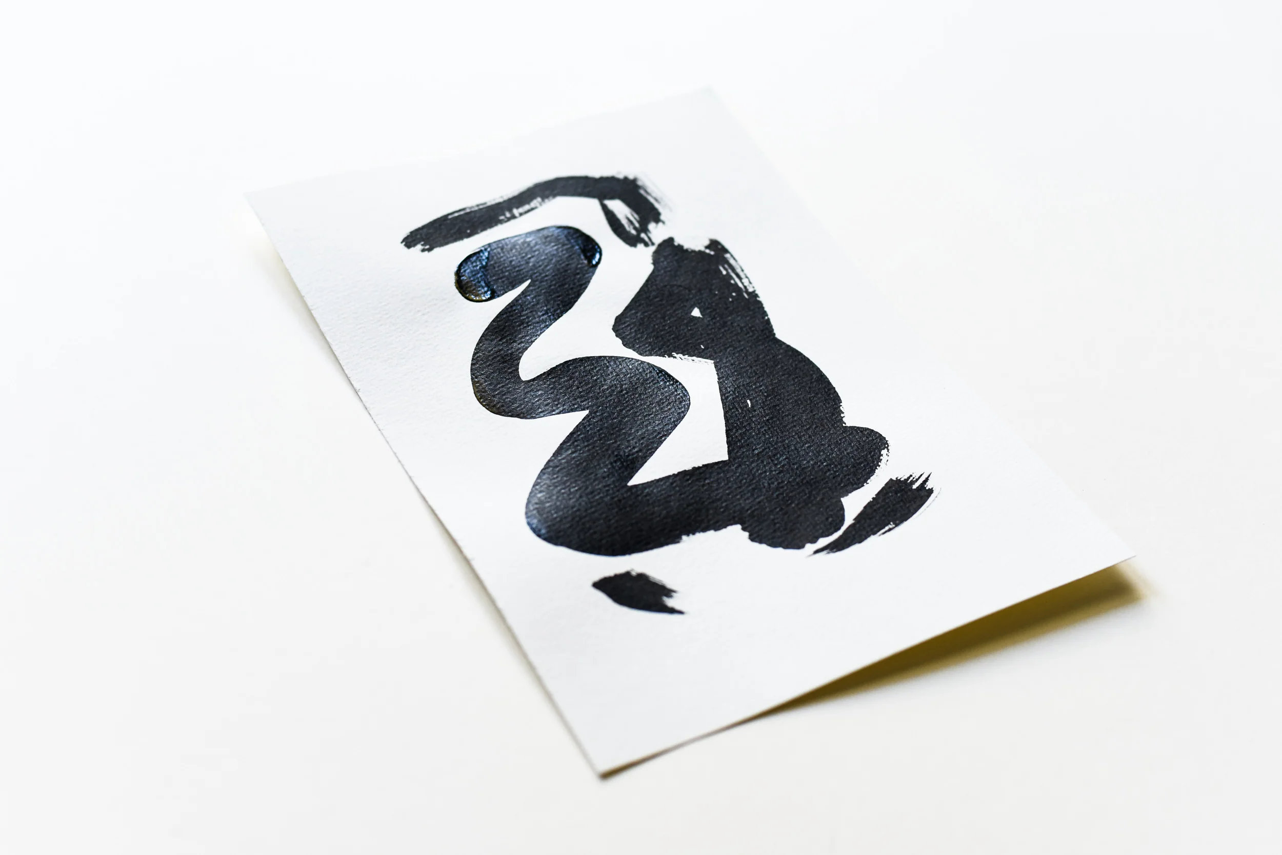 Painting on Paper | Small Sign No. 38 - Image 2
