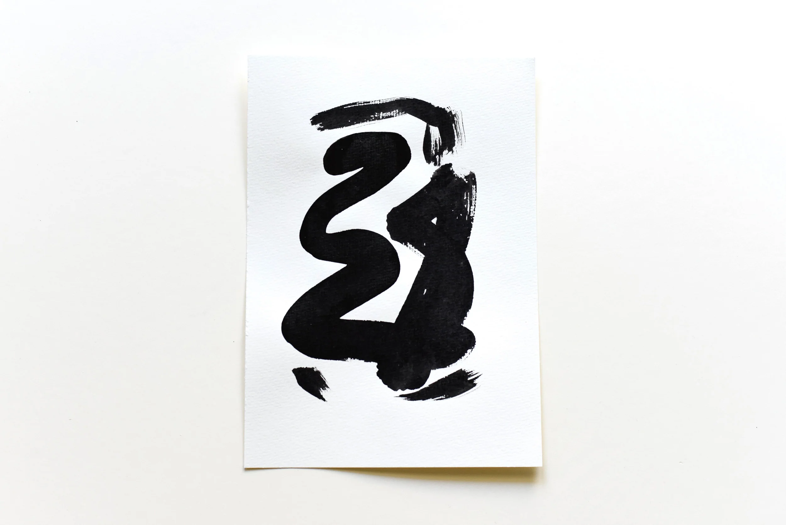 Painting on Paper | Small Sign No. 38 - Image 3