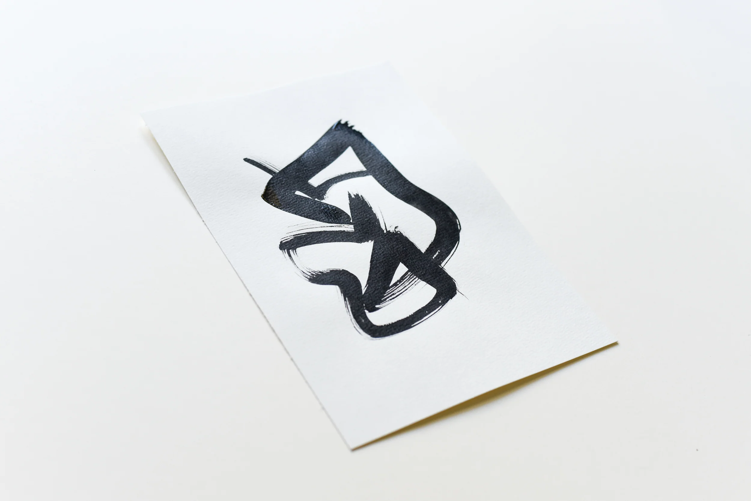 Painting on Paper | Small Sign No. 41 - Image 2