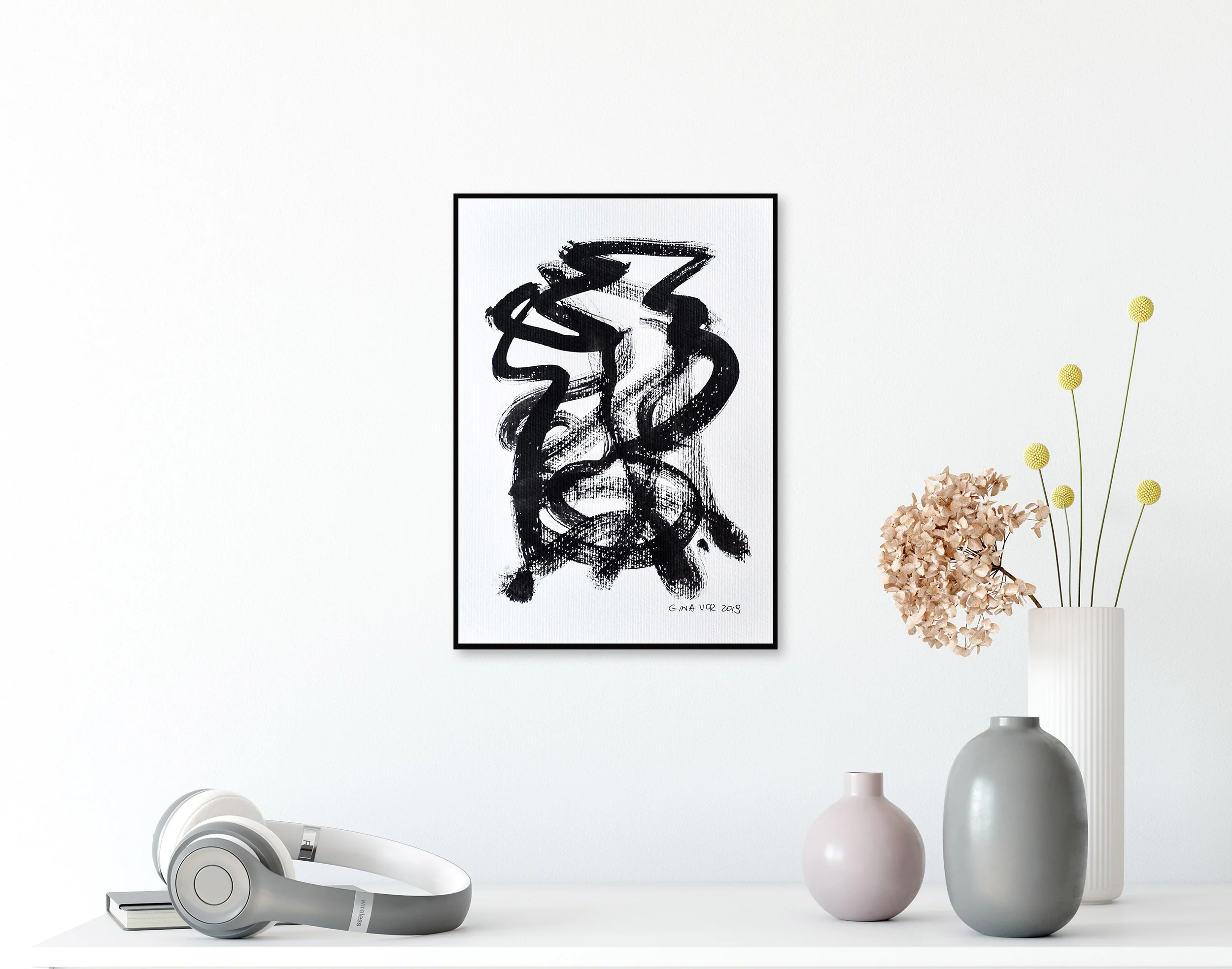 Painting on Paper |Small Sign No. 19