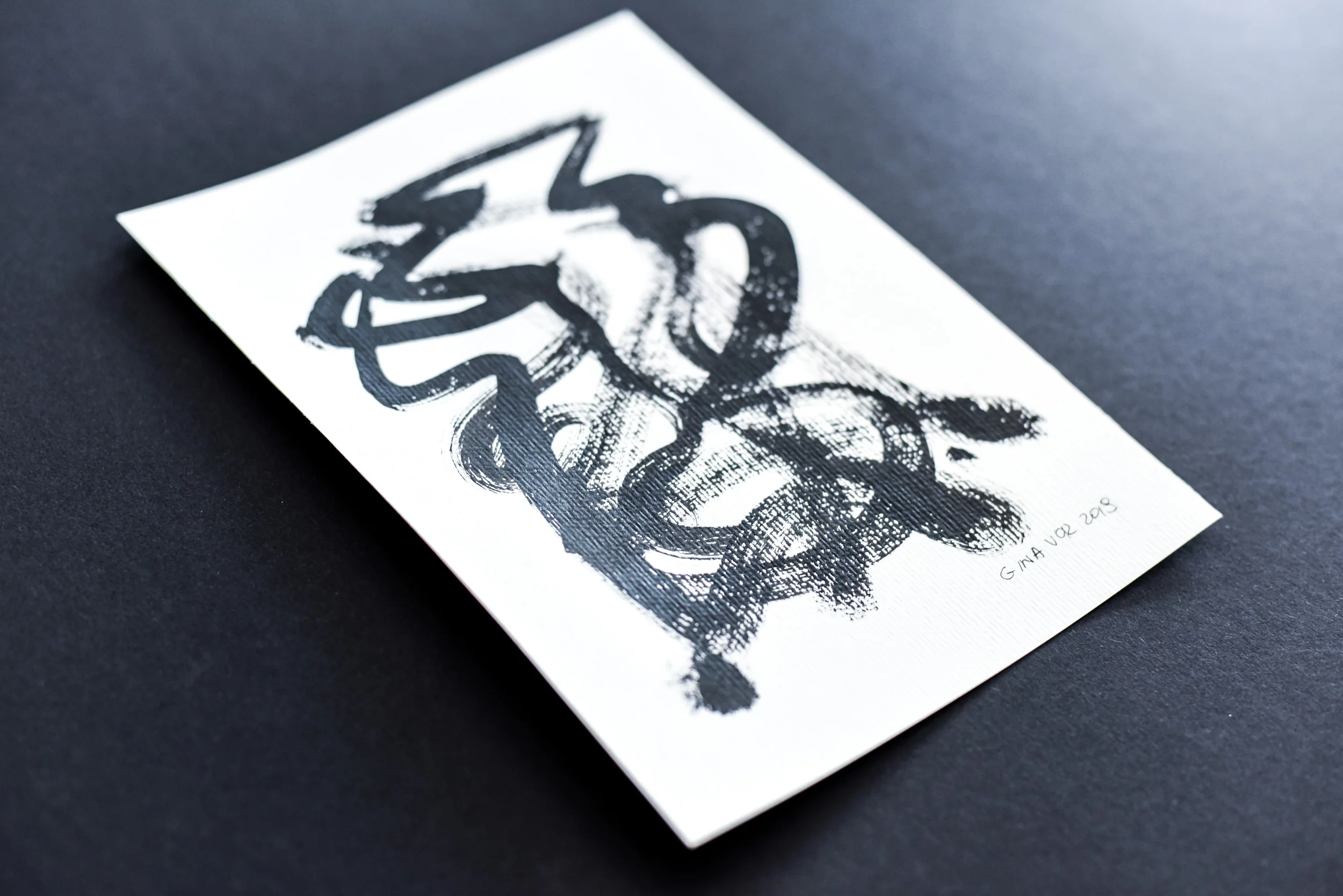 Painting on Paper |Small Sign No. 19 - Image 2