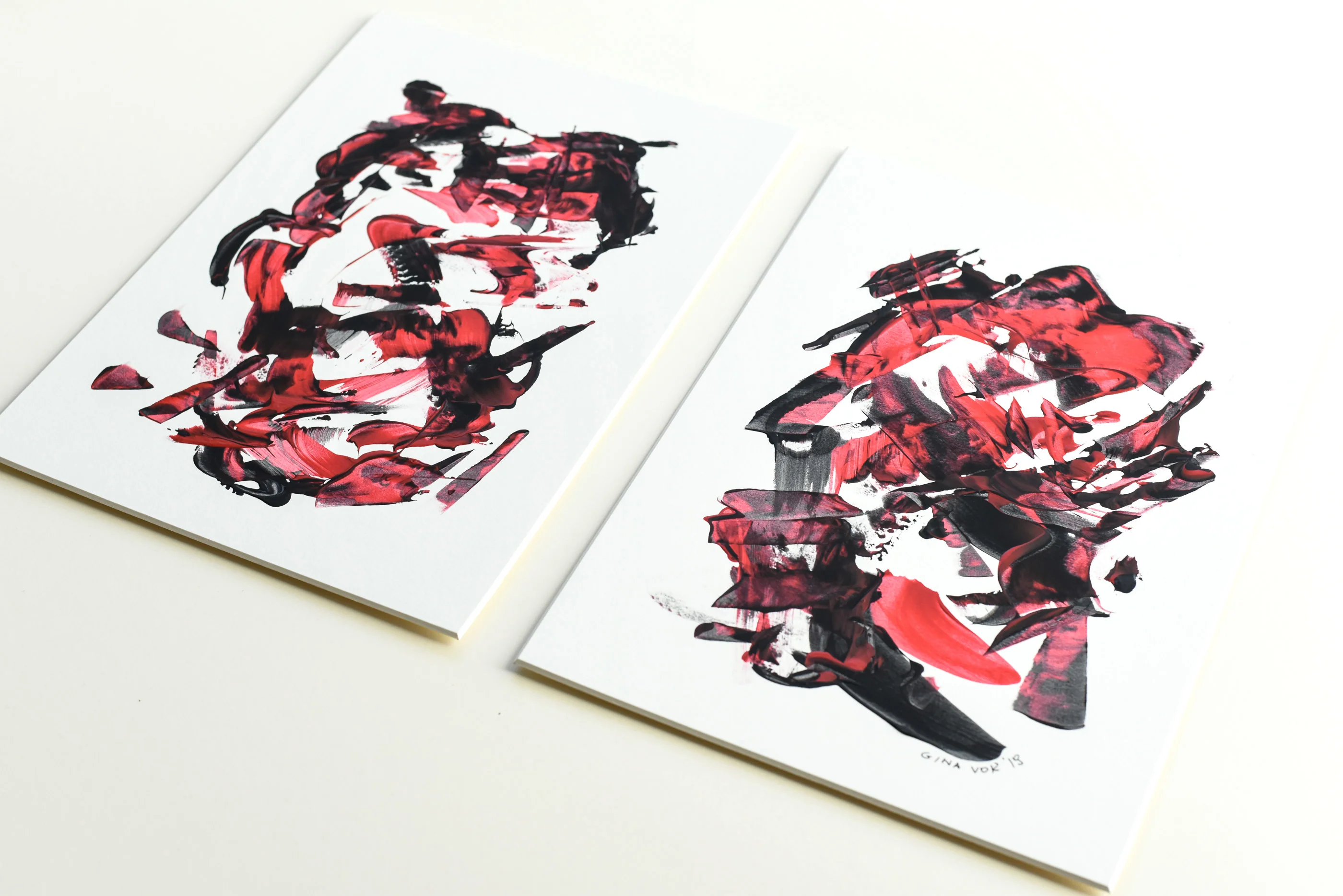 Paintings on Cardboard | Where Are You? 4 - Image 3