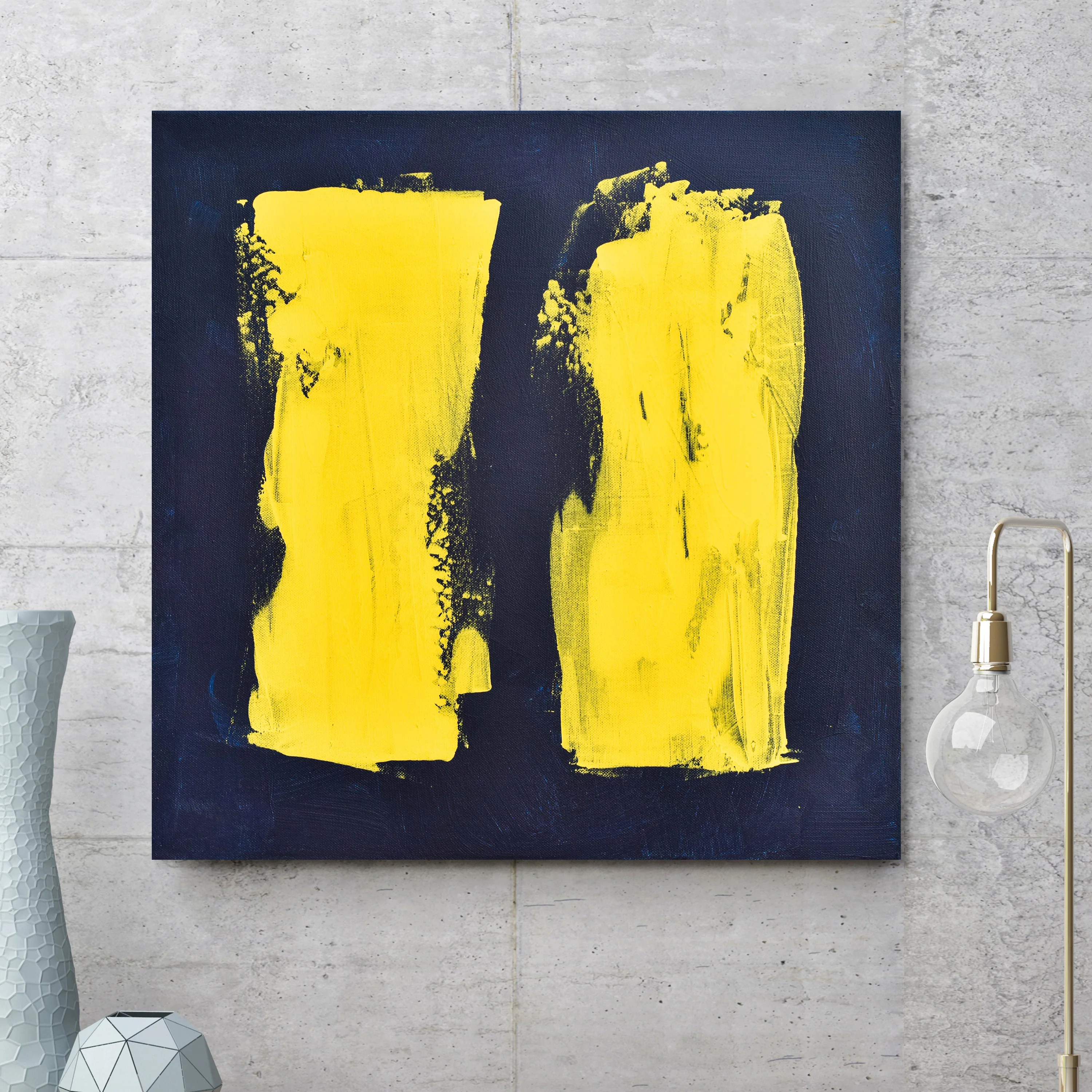 Abstract Painting | Yellow Boots - Image 2