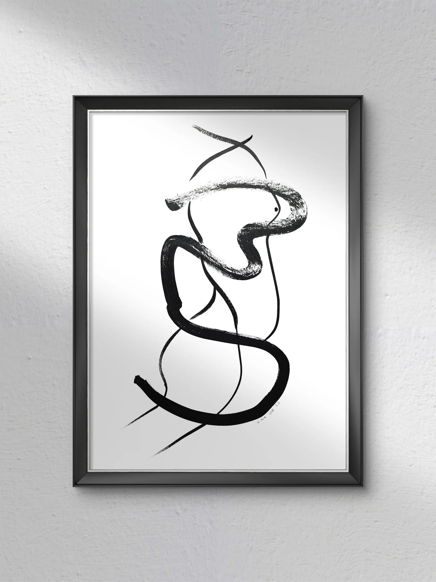 Ink Drawing | Find The Nude 2