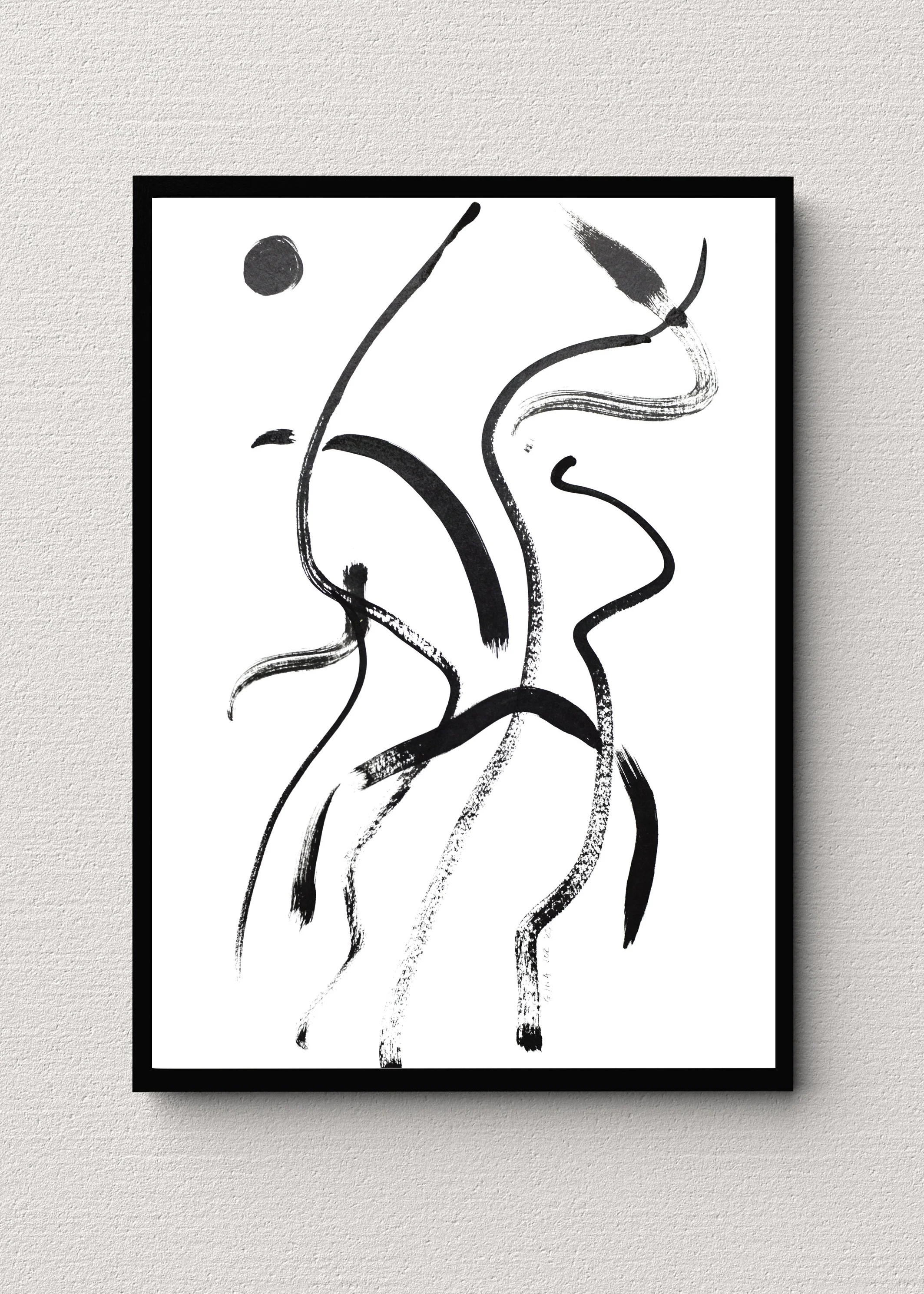 Ink Drawing | Find The Nude 3