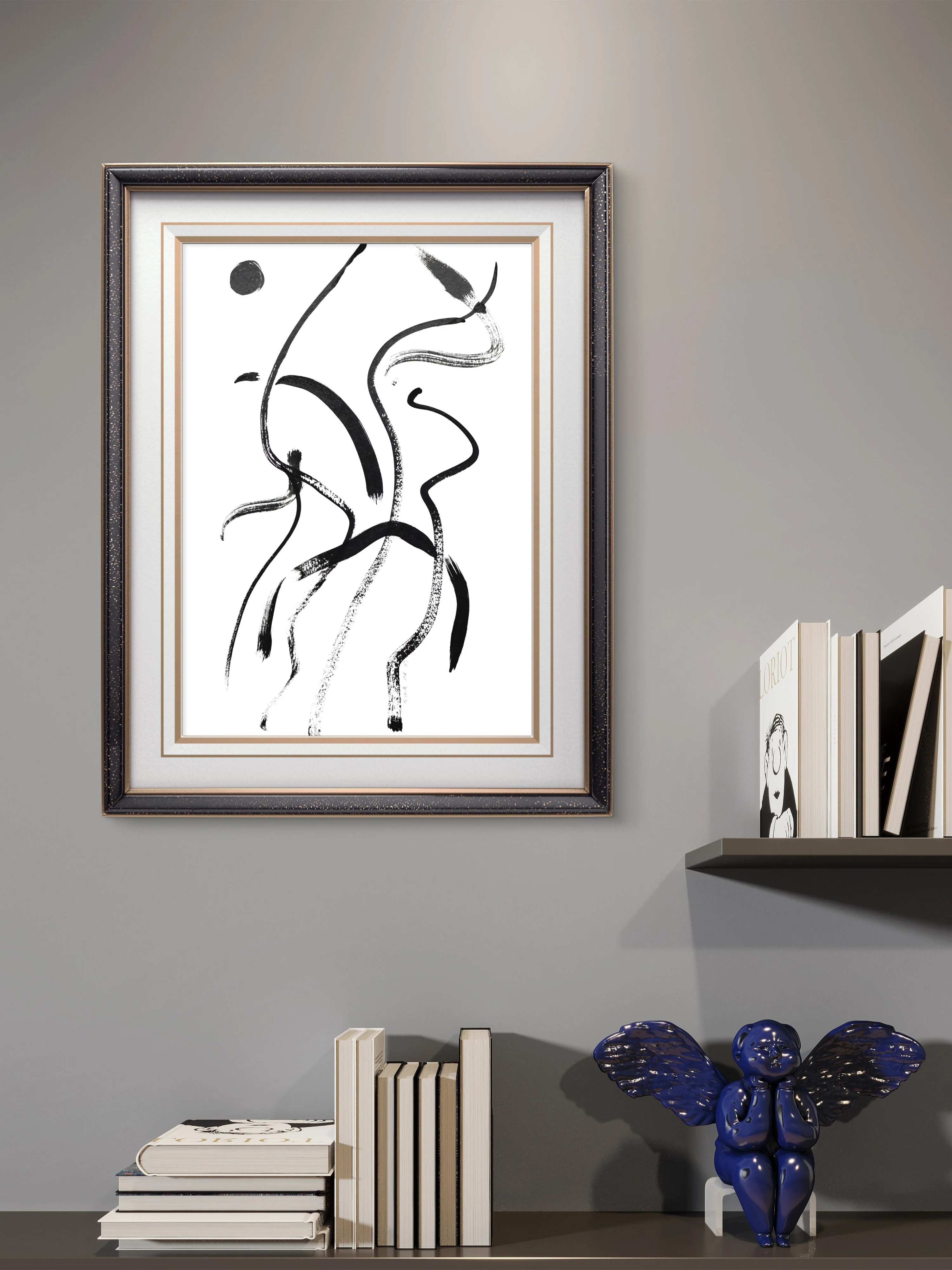 Ink Drawing | Find The Nude 3 - Image 2