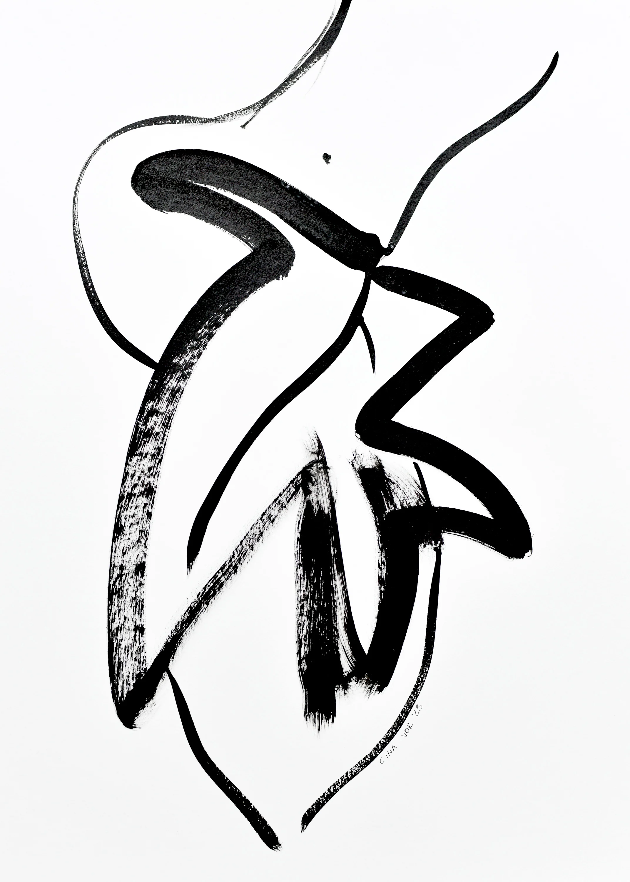 Ink Drawing | Find The Nude 4 - Image 3