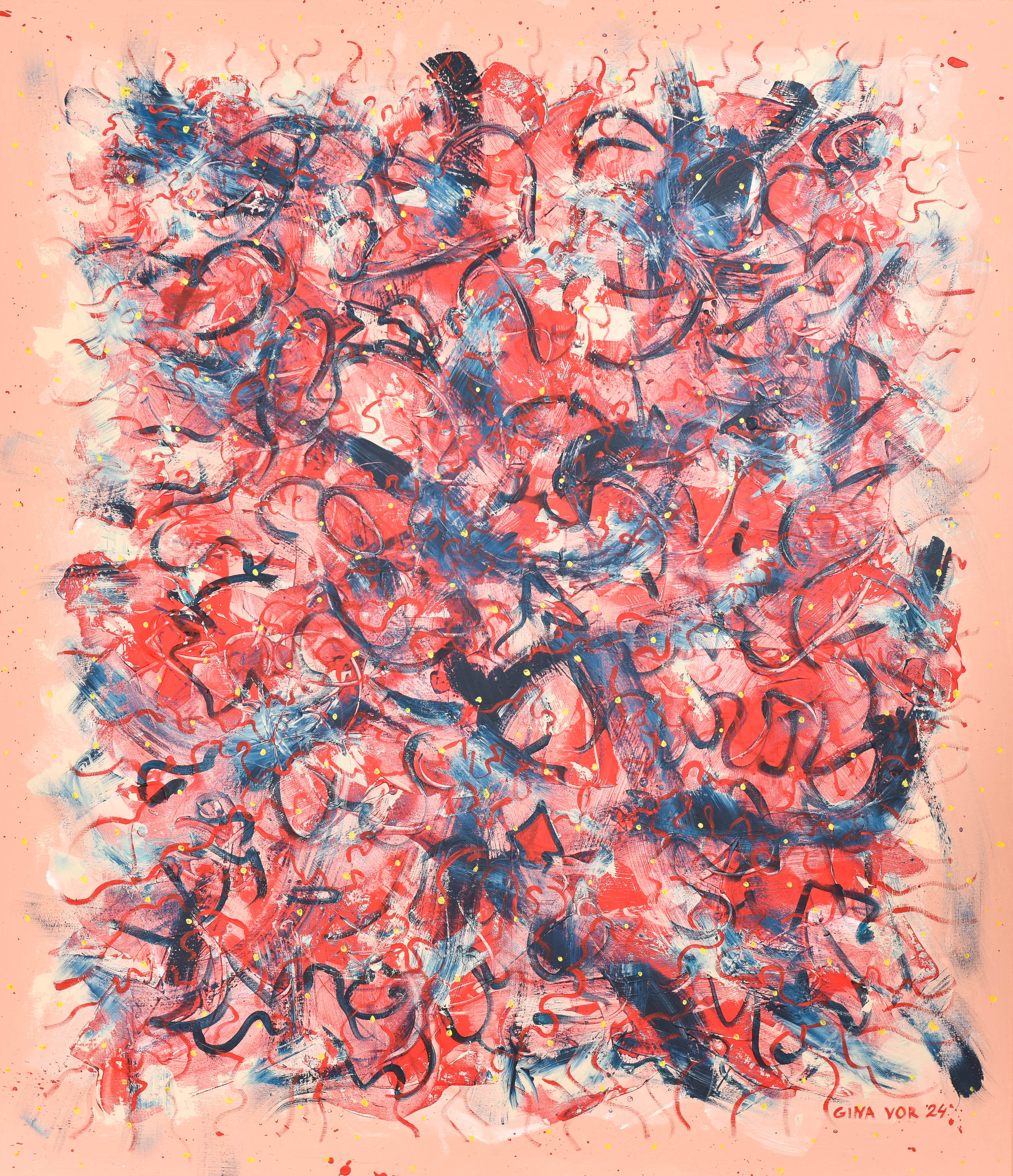 Large Abstract Painting | Passion