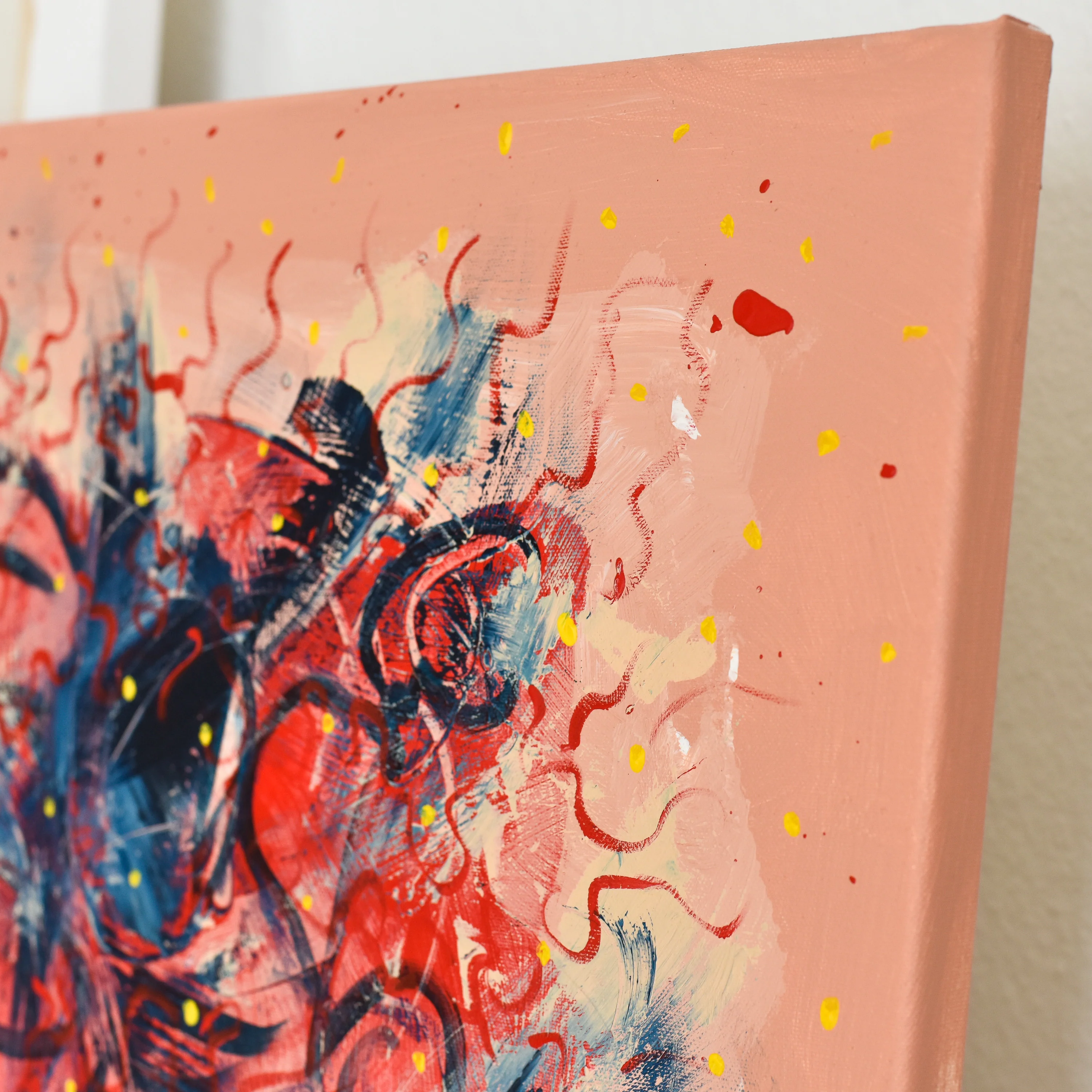 Large Abstract Painting | Passion - Image 3
