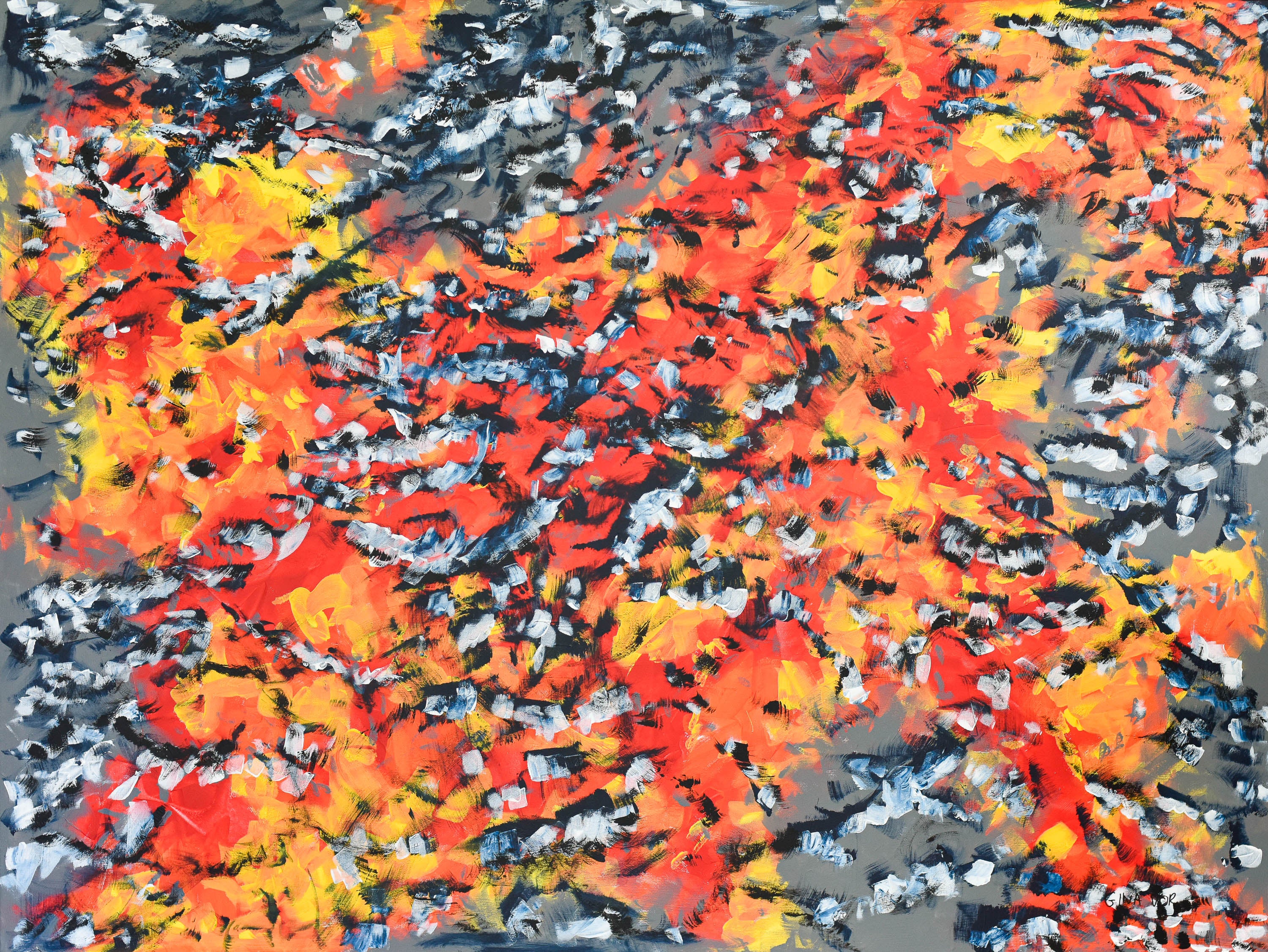 Lava | Abstract Painting