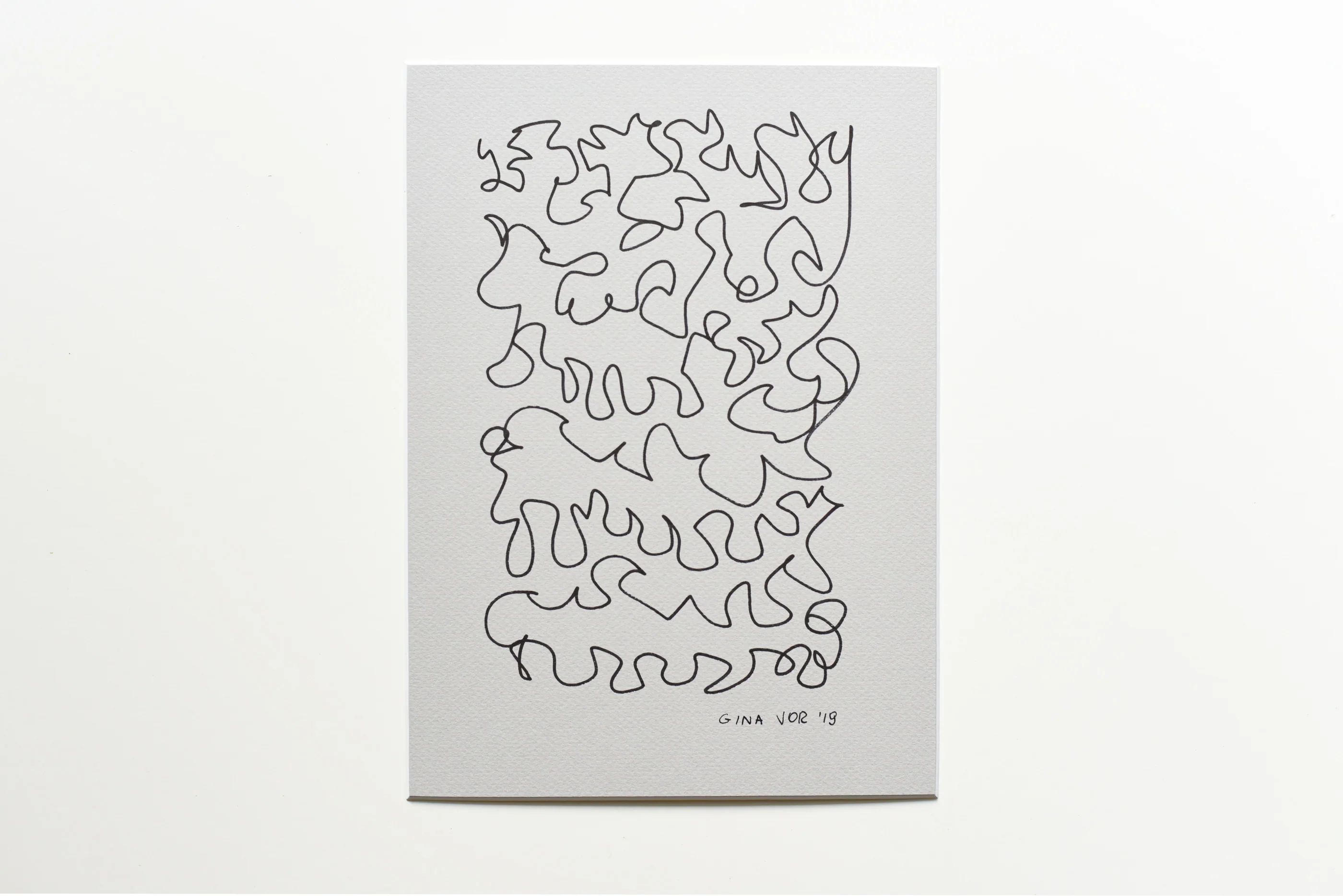Line 1 | Drawing on Cardboard - Image 3