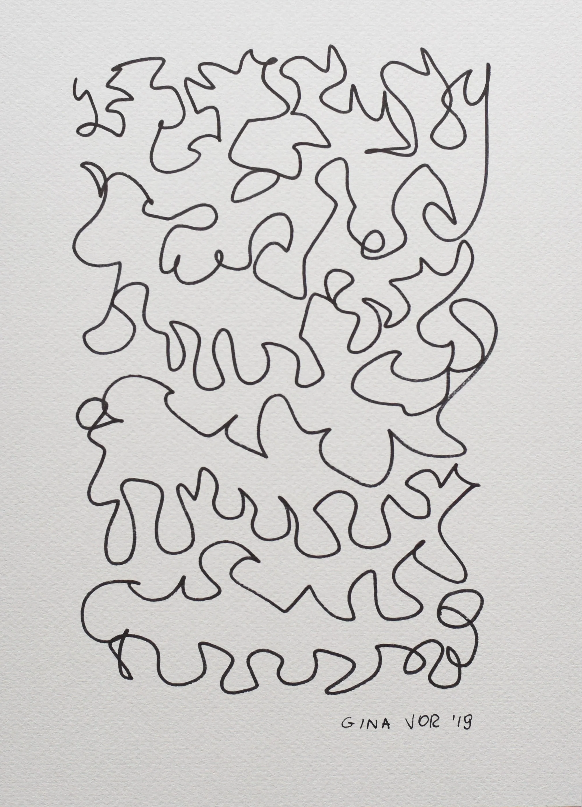 Line 1 | Drawing on Cardboard - Image 4