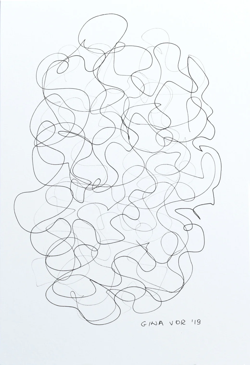 Line 4 | Drawing on Cardboard - Image 4