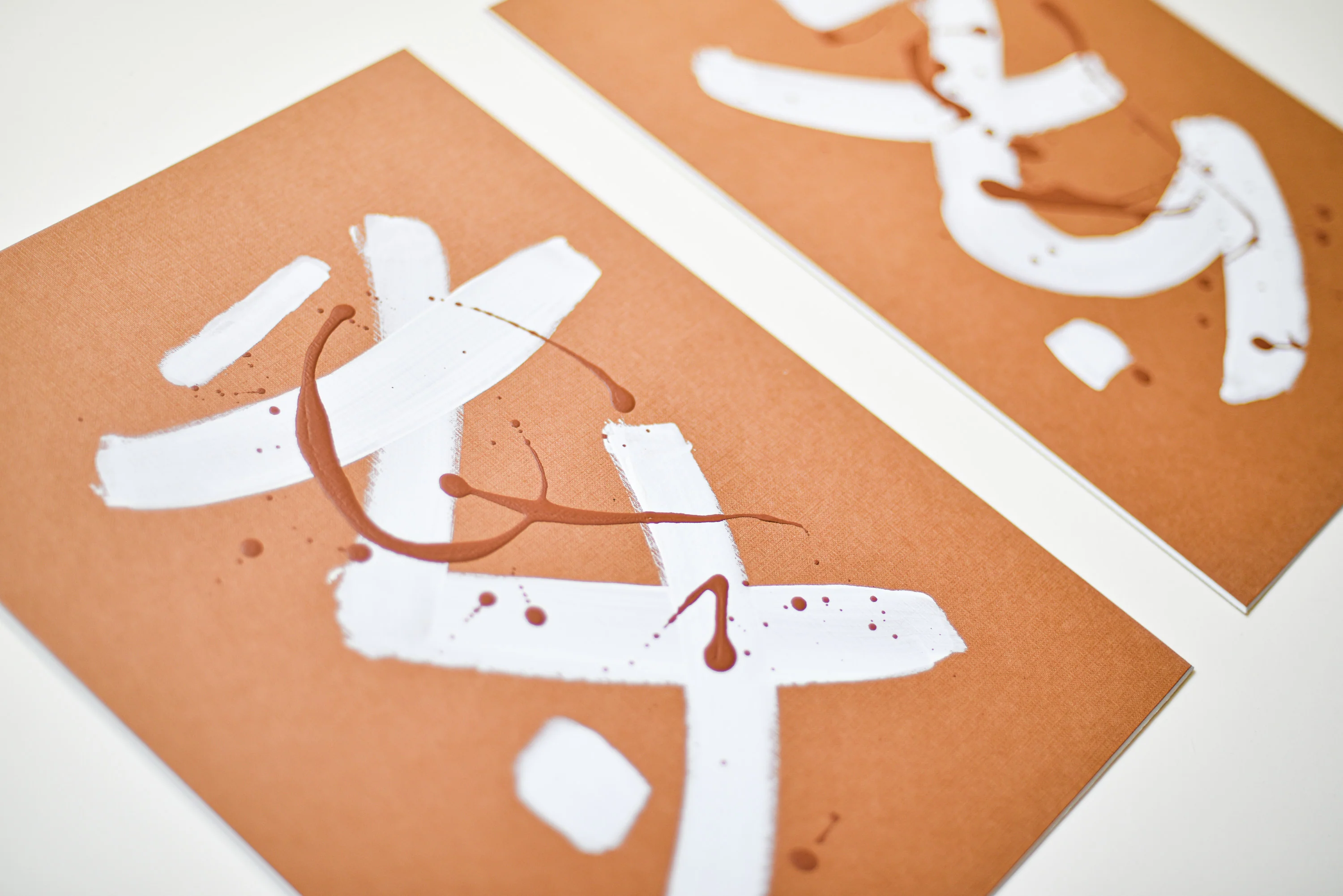 Nude Diptych | Paintings on Cardboard - Image 2