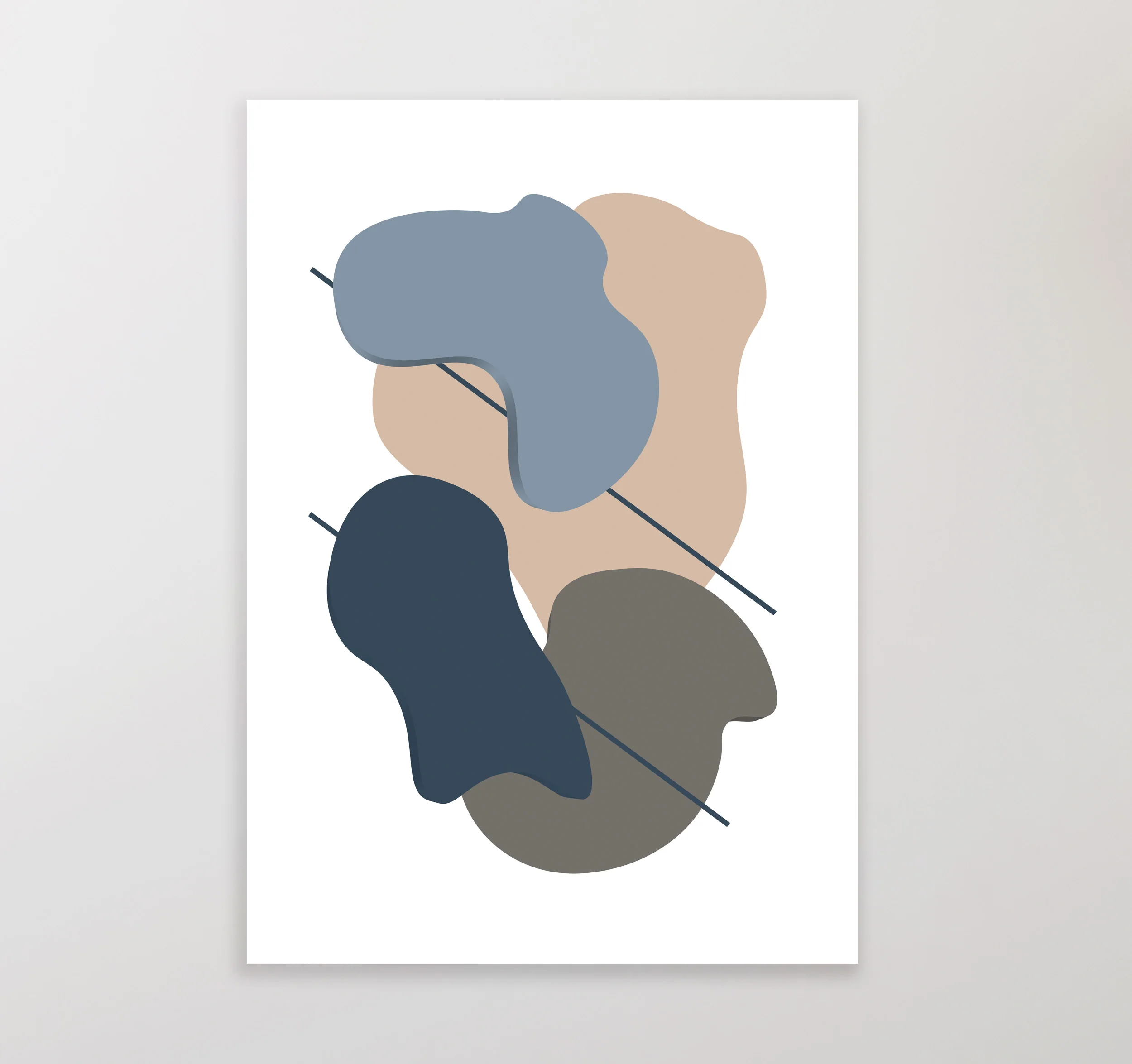 Printable Art | Abstract Shapes 1 - Image 2