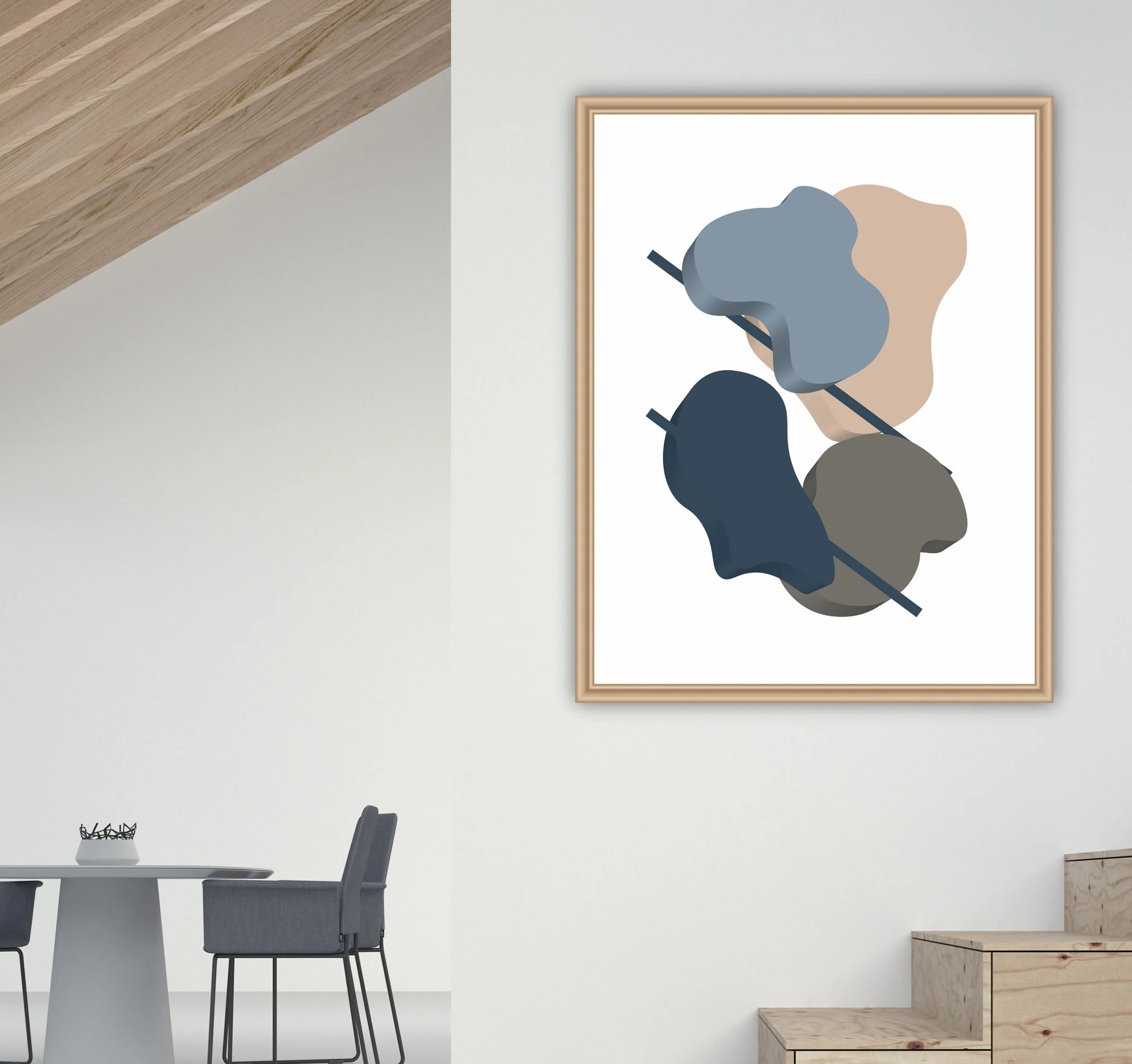 Printable Art | Abstract Shapes 1 - Image 3