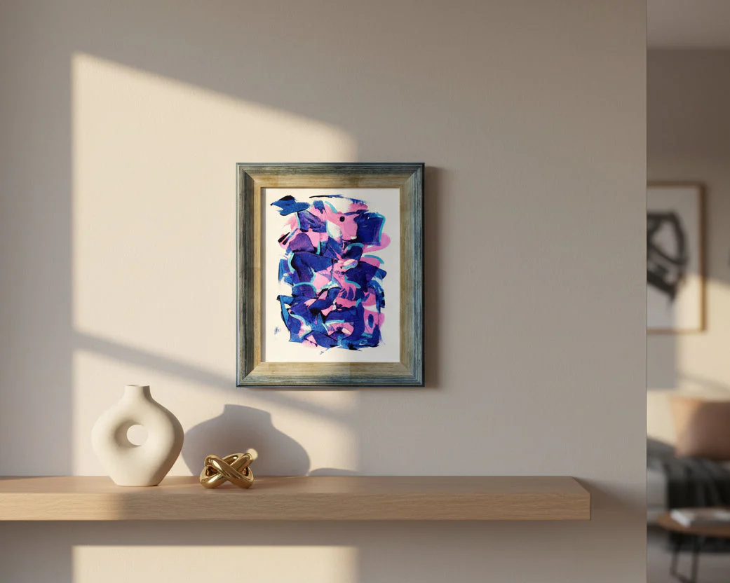 Painting | Prussian Blue 12 - Image 4