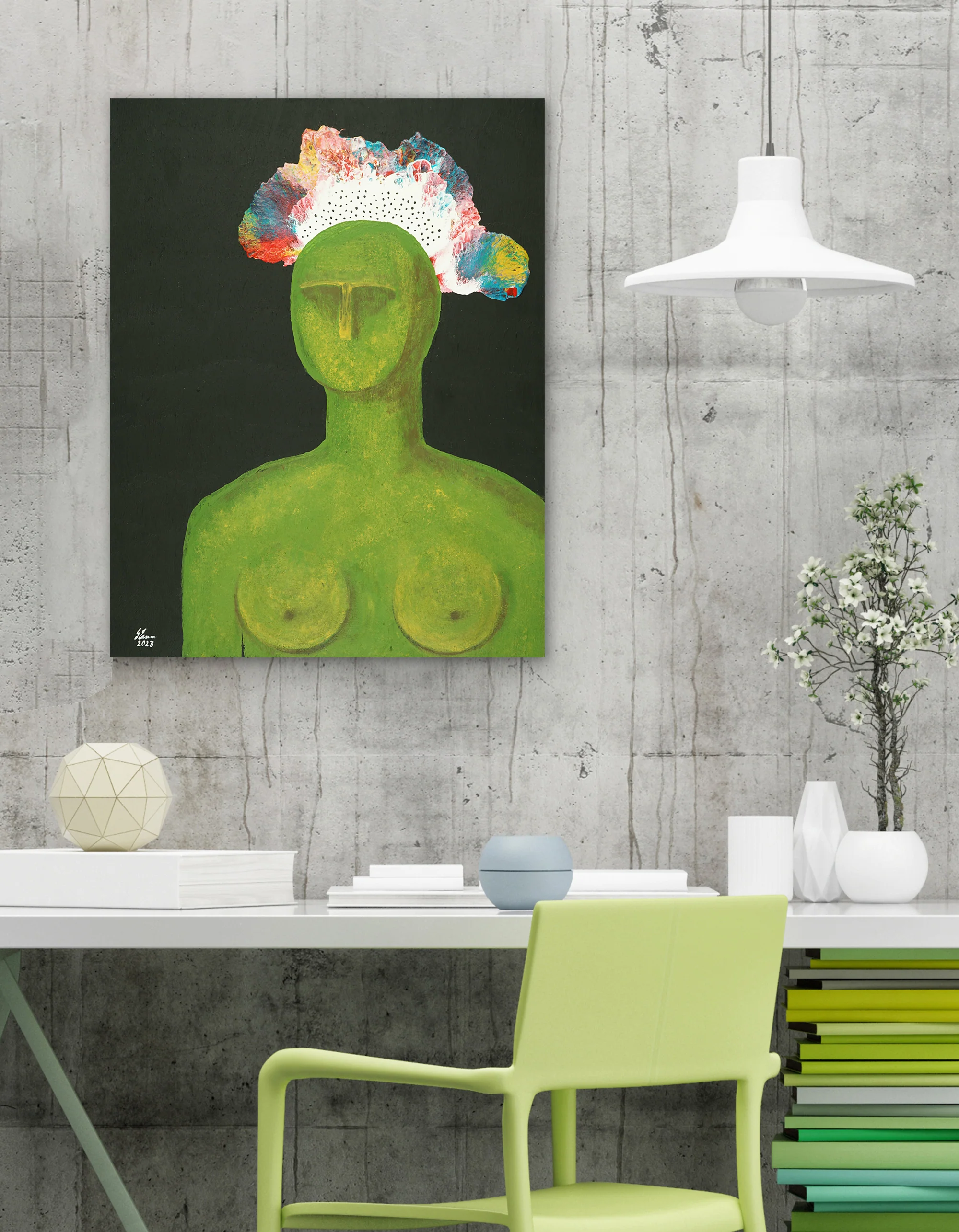 Painting | Strong Baby - Image 2