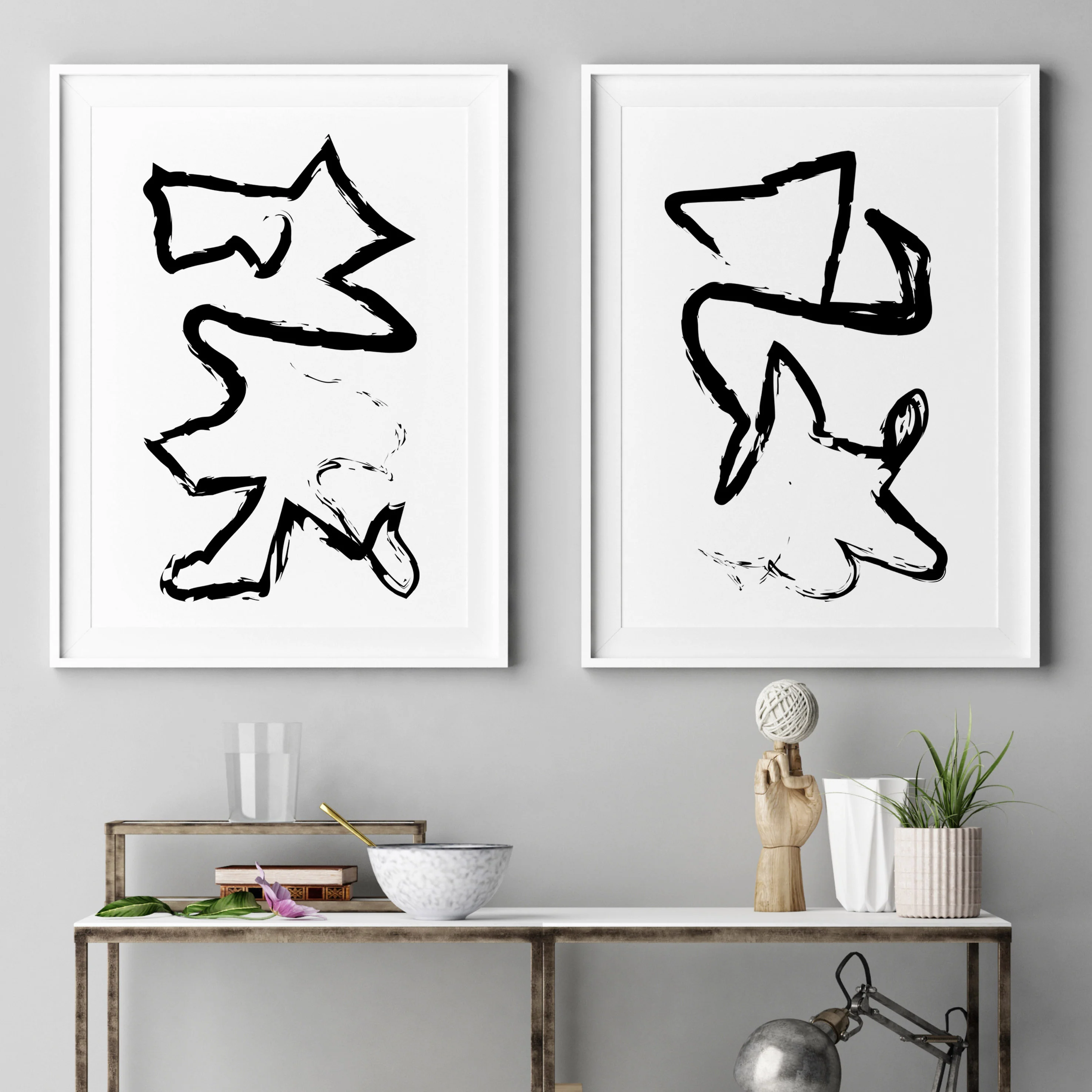Printable Art | Two Abstracts