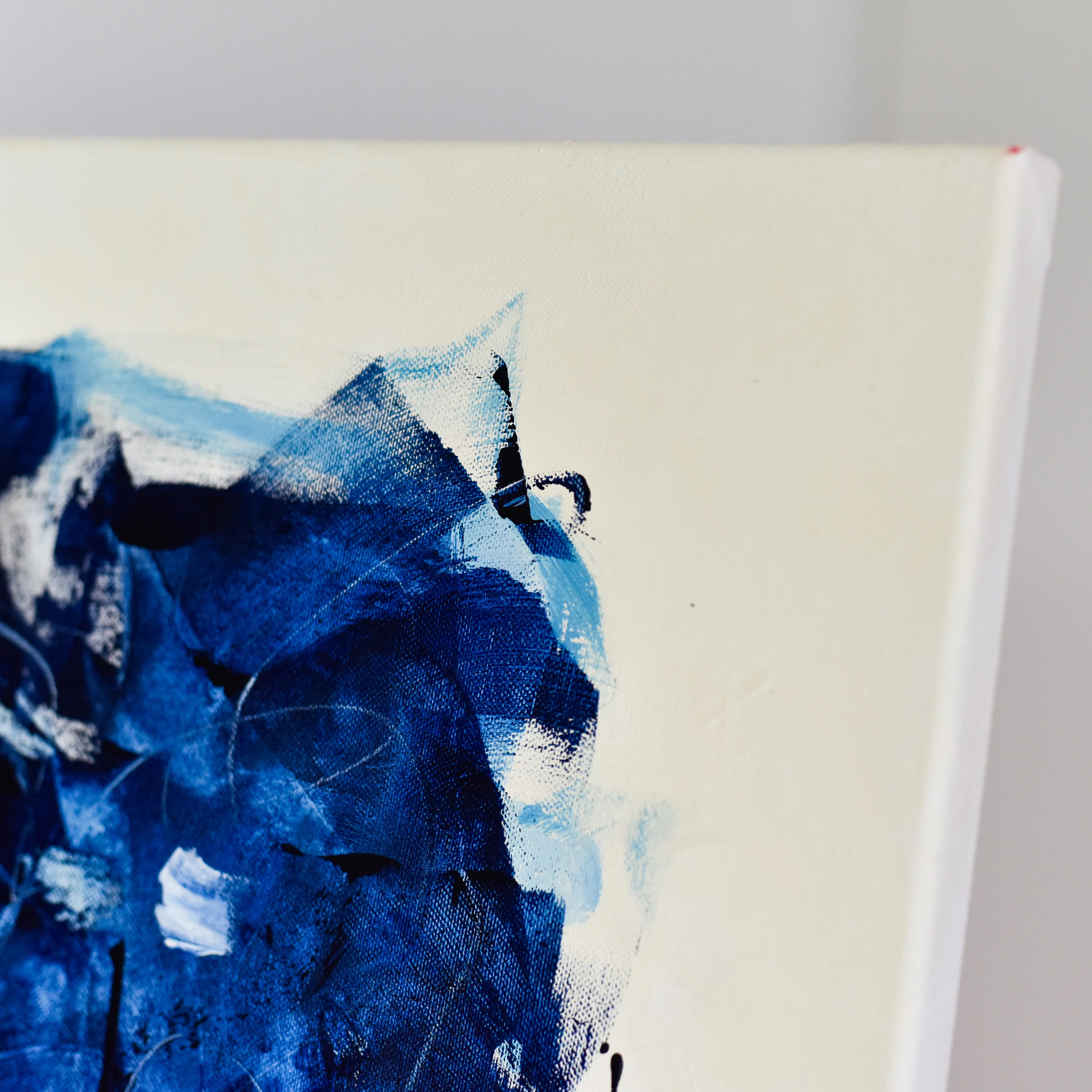 Prussian Blue 17 |  Abstract Painting - Image 4