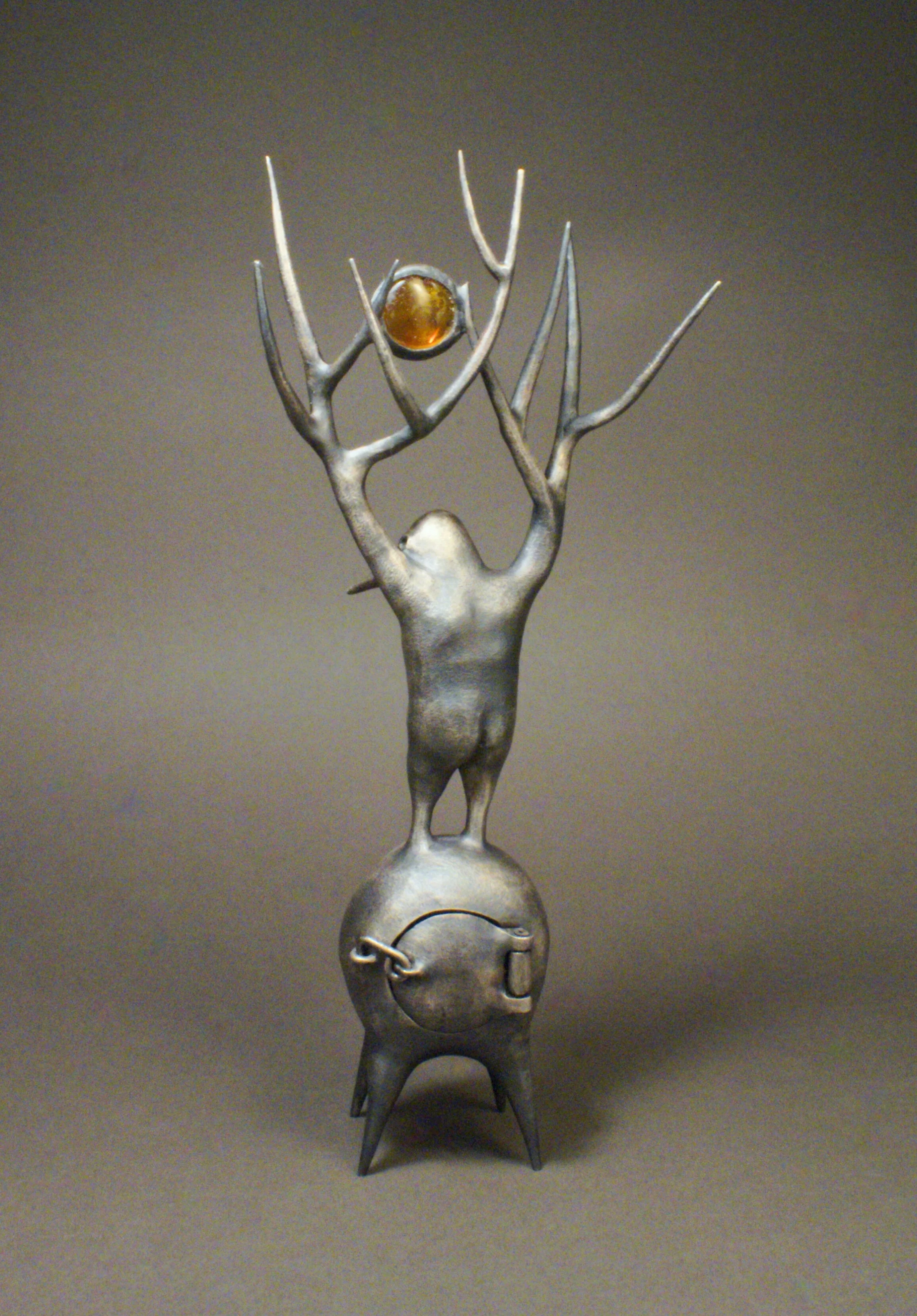 Bright Thoughts I | Bronze Sculpture - Image 2