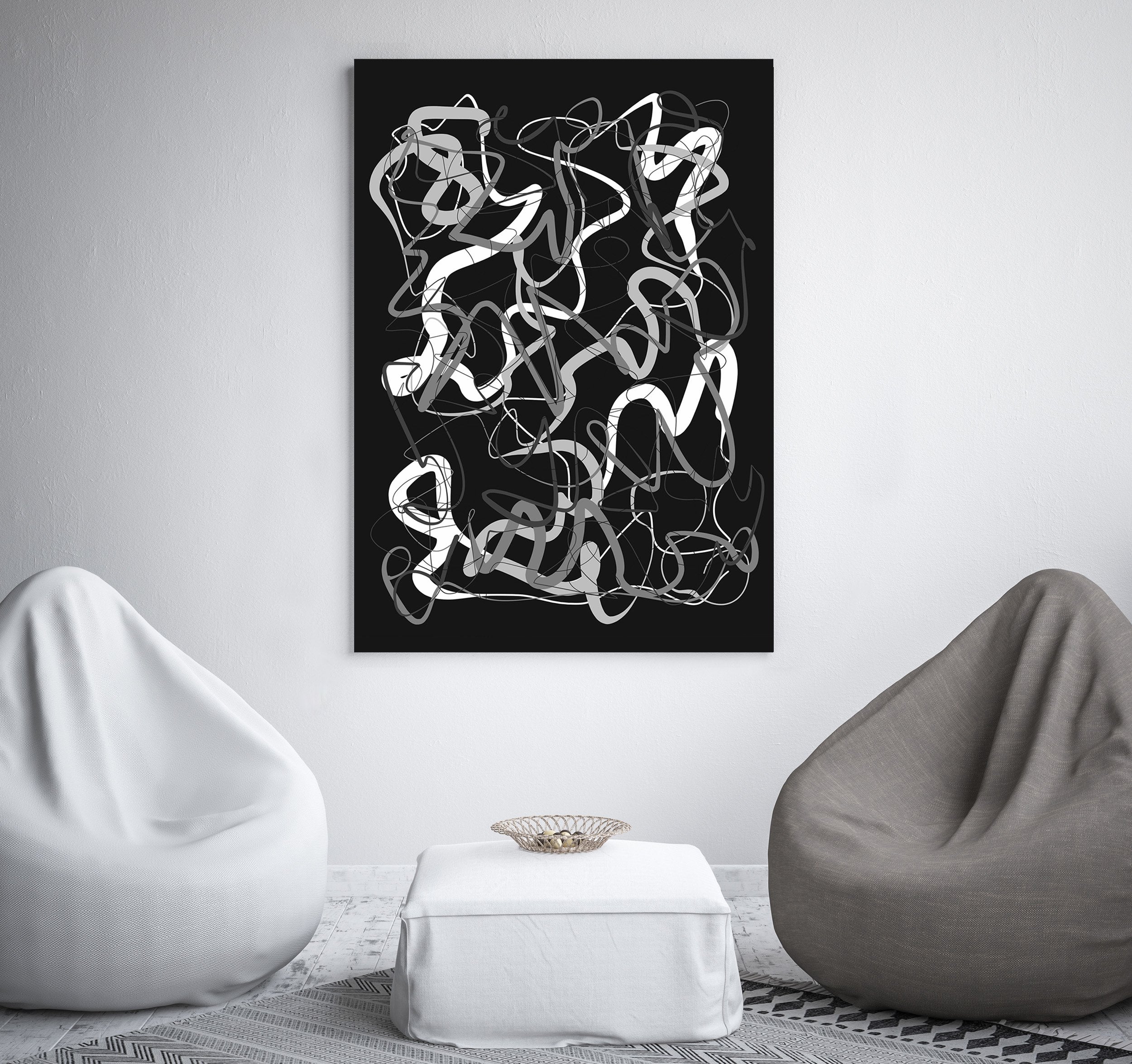 Painting Download | Shades of Grey 1
