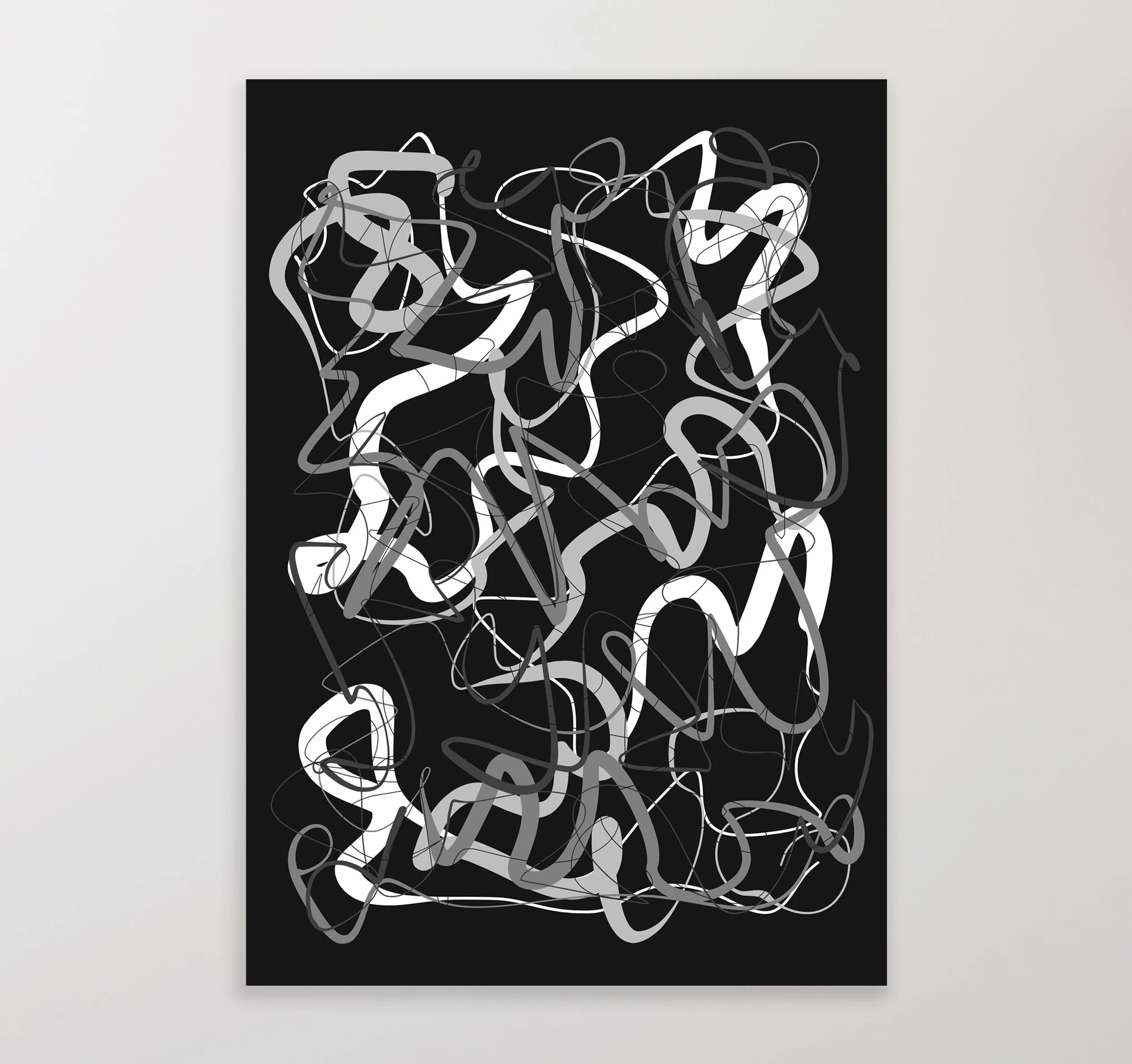 Painting Download | Shades of Grey 1 - Image 2