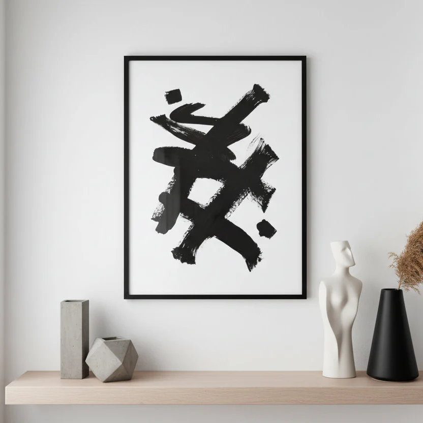 Sign No. 43 | Painting on Cardboard