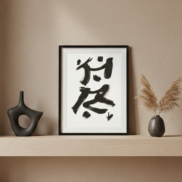 Sign No. 48 | Painting on Cardboard