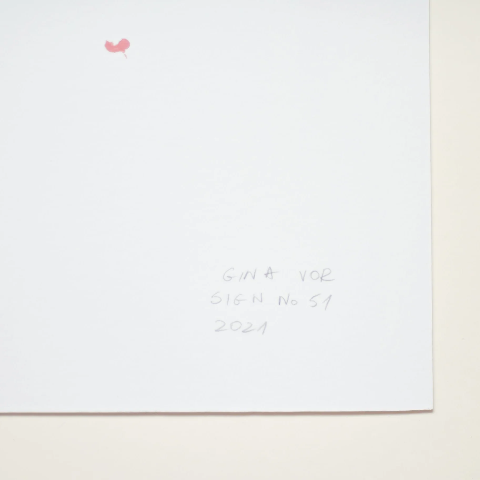 Sign No. 51 | Painting on Cardboard - Image 6