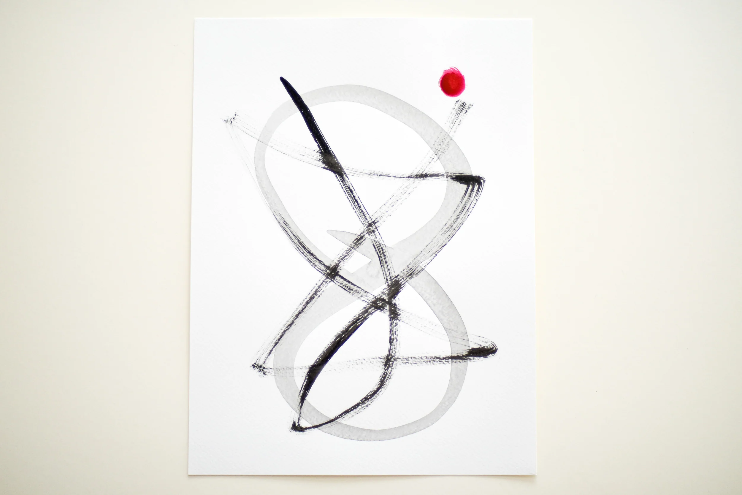 Painting on Paper | Small Sign No. 11 - Image 3
