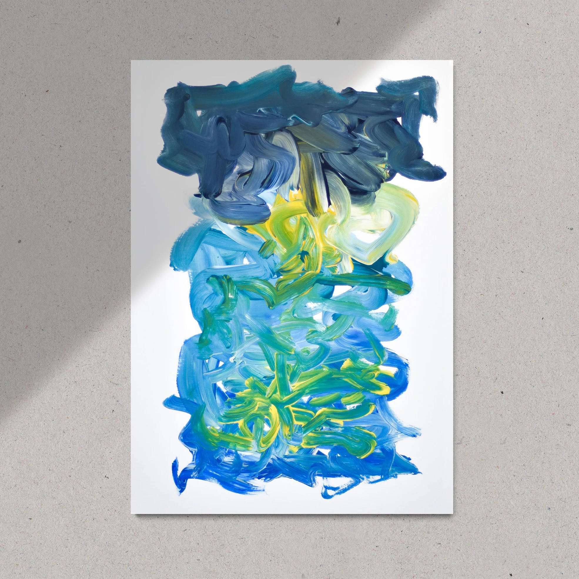 Tornado | Painting on Cardboard - Image 2